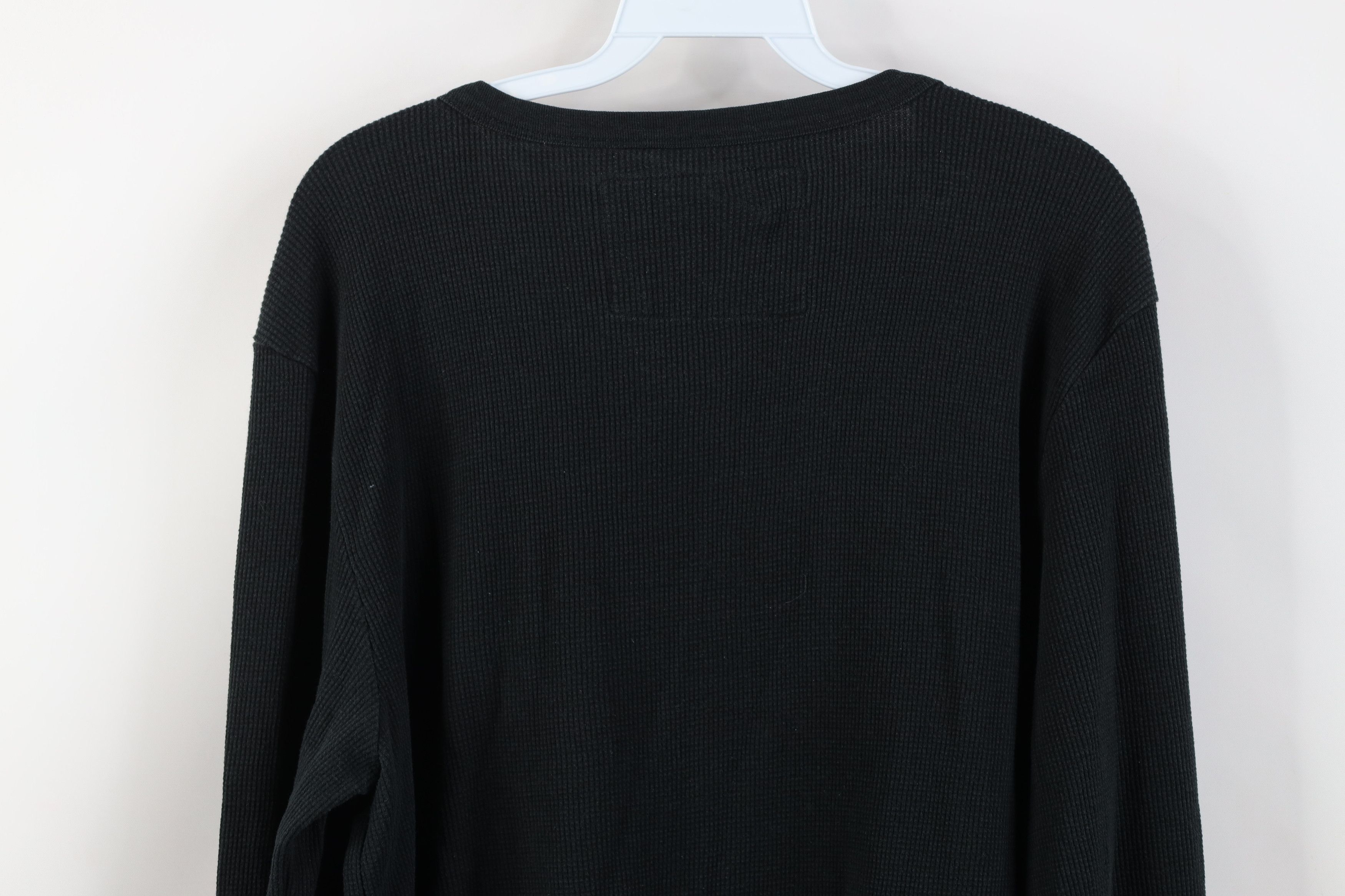Hurley Vintage Y2K Hurley Surfing Spell Thermal Waffle Knit T-Shirt Size US XXL / EU 58 / 5 - 11 Thumbnail