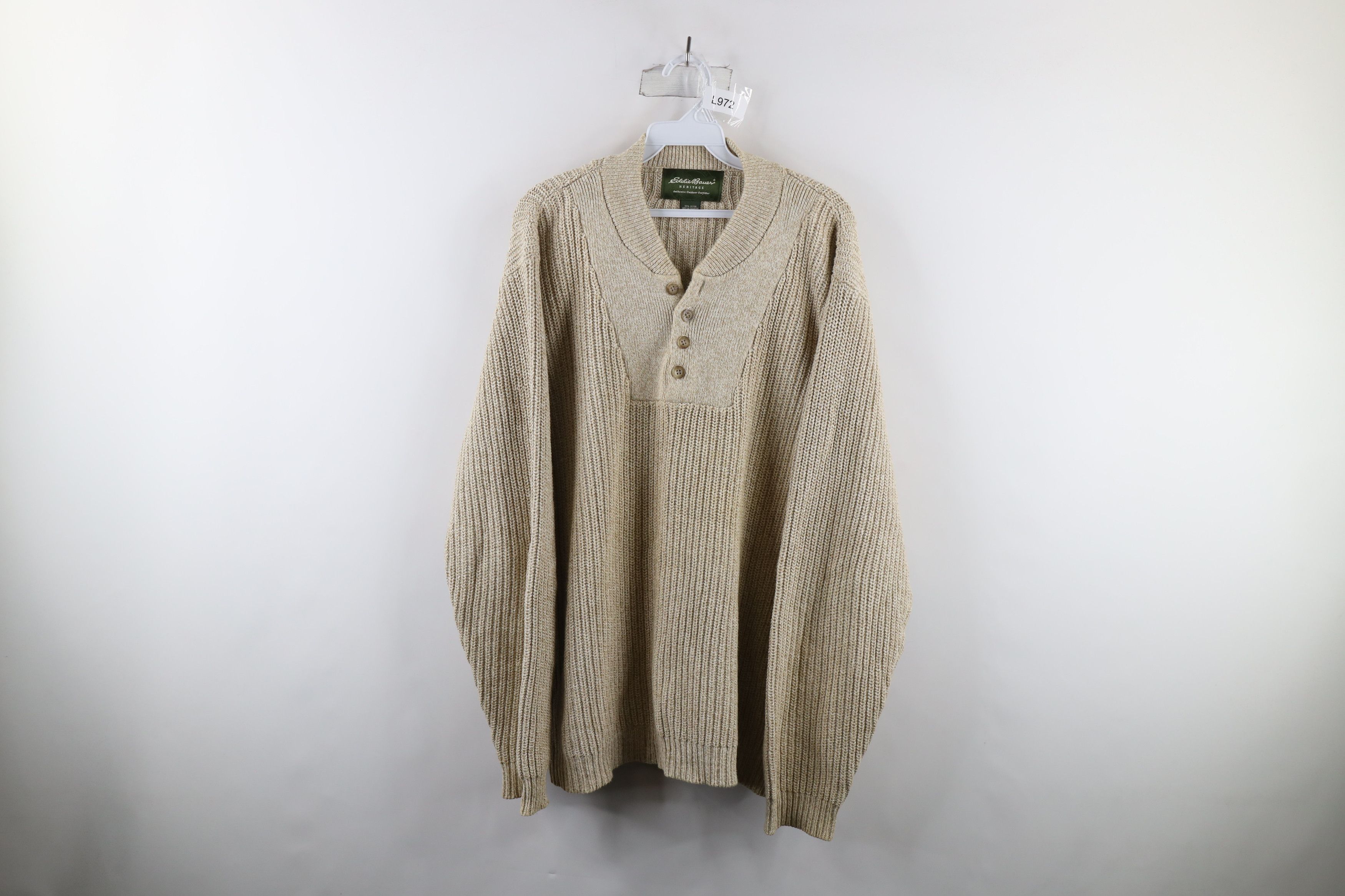 Vintage Eddie shops Bauer Henley Sweater