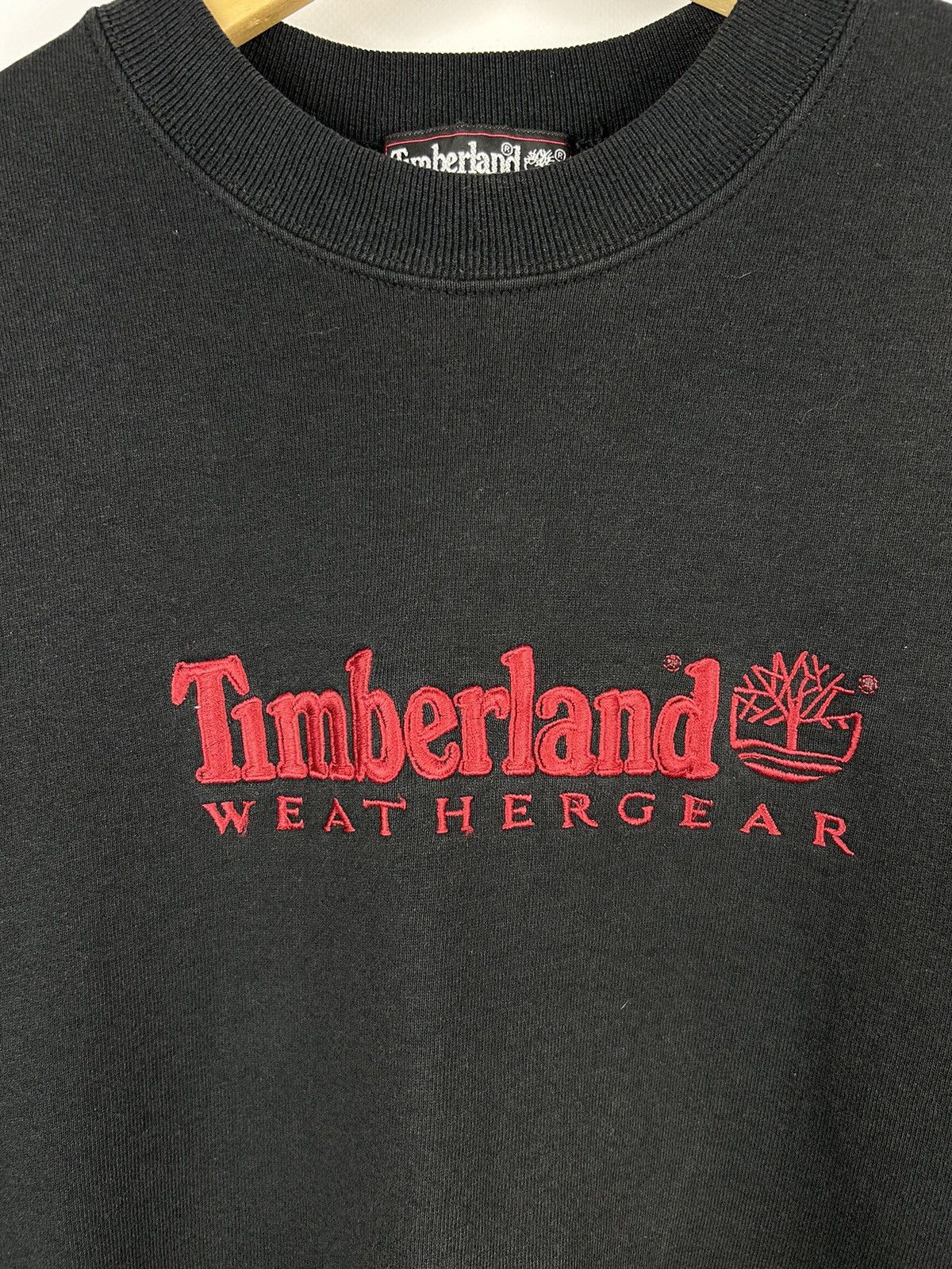 Timberland Vintage Timberland Weathergear Sweatshirt Outdoor 90’s Logo Size US XL / EU 56 / 4 - 3 Thumbnail