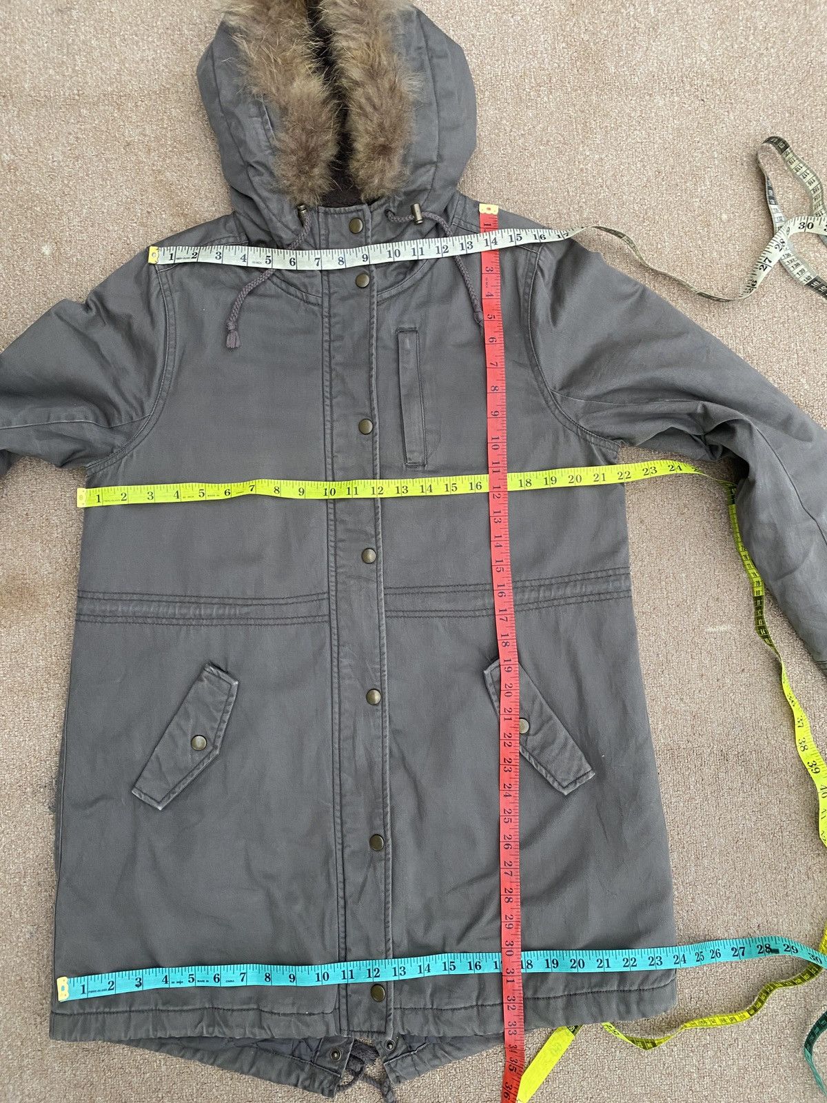 If Six Was Nine × Vintage Vintage colza fur hoodie jacket Size US L / EU 52-54 / 3 - 19 Thumbnail
