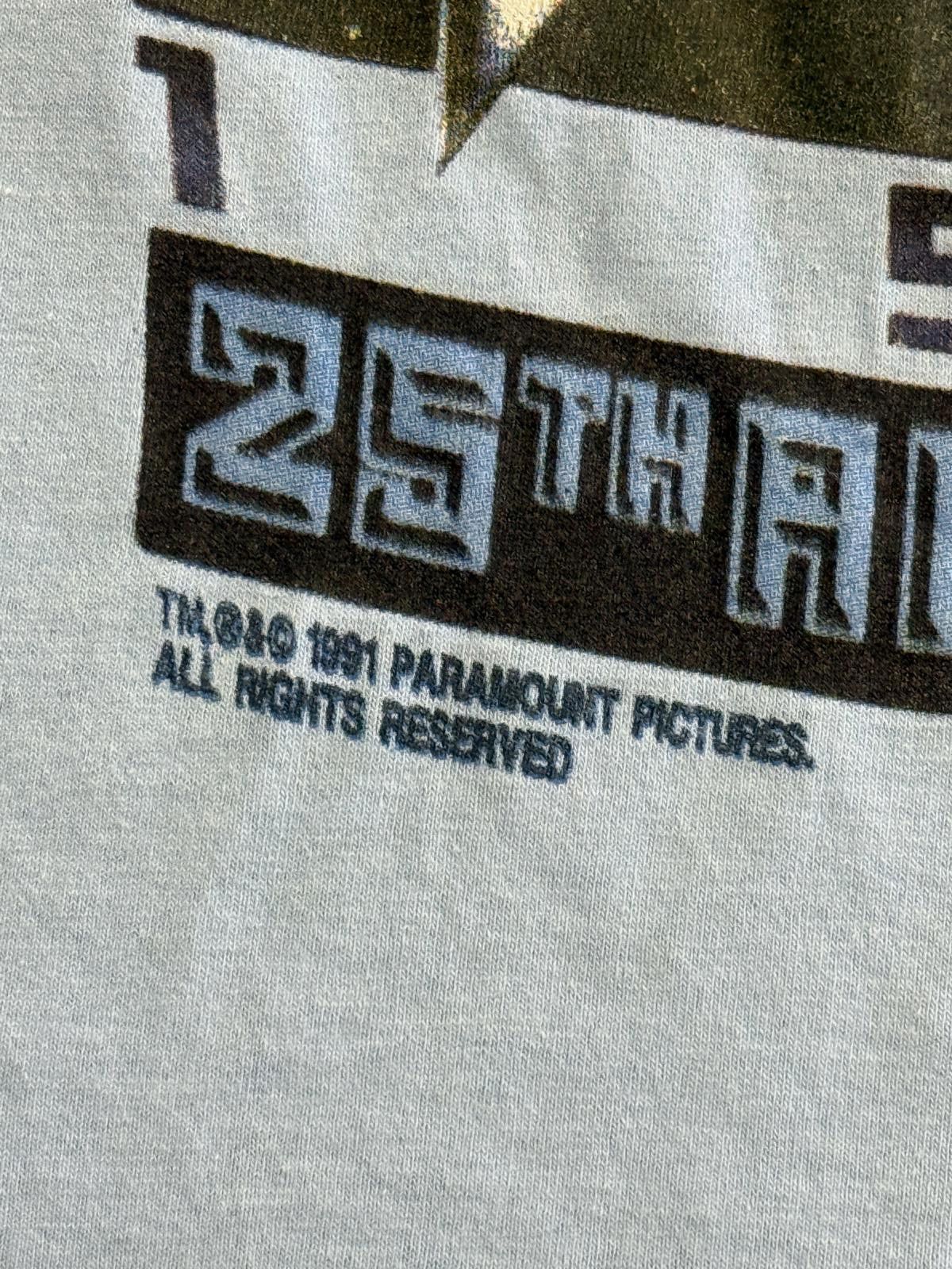 Hanes Vintage Star Trek T-shirt 1991 25th Anniversary Tee- M Size US M / EU 48-50 / 2 - 4 Thumbnail