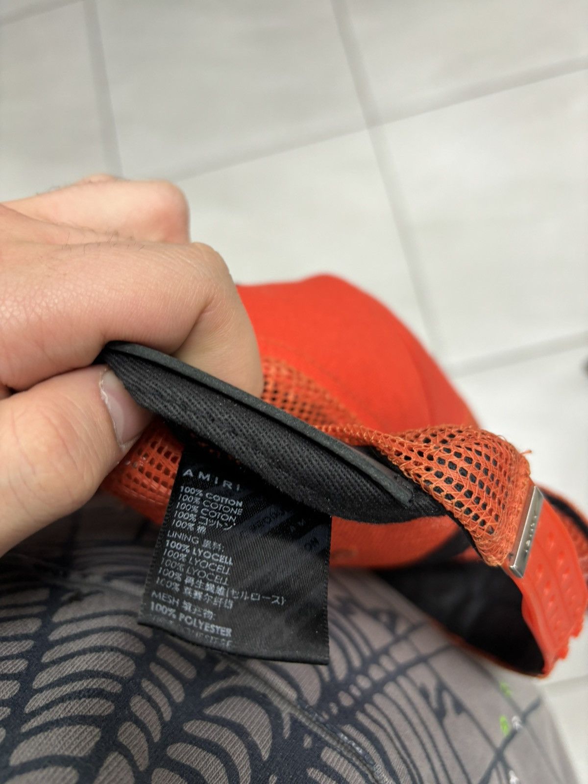 Amiri Amiri orange cap Size ONE SIZE - 4 Thumbnail