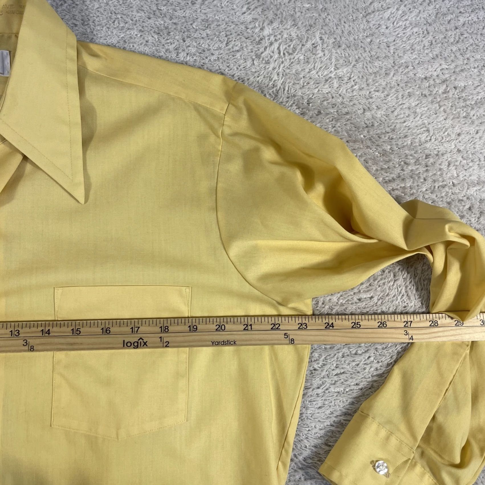 Arrow VINTAGE Arrow Shirt Mens 15-33 Medium Golf Belmont Club Button Up Sanforized Regular Men Red Size US M / EU 48-50 / 2 - 6 Thumbnail