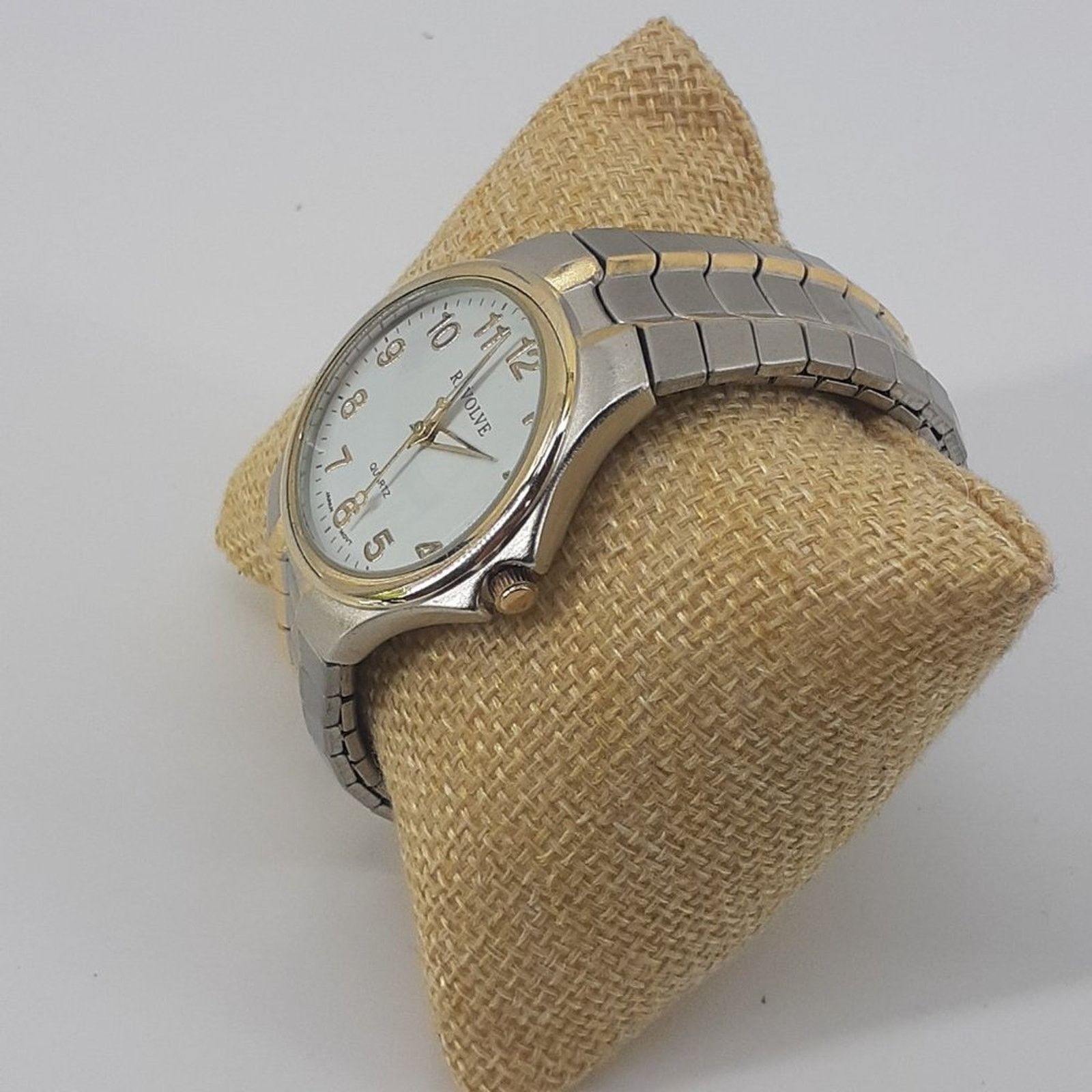 REVOLVE Revolve Quartz White Dial Japan Movt Men's Wristwatch Silver Size ONE SIZE - 6 Thumbnail