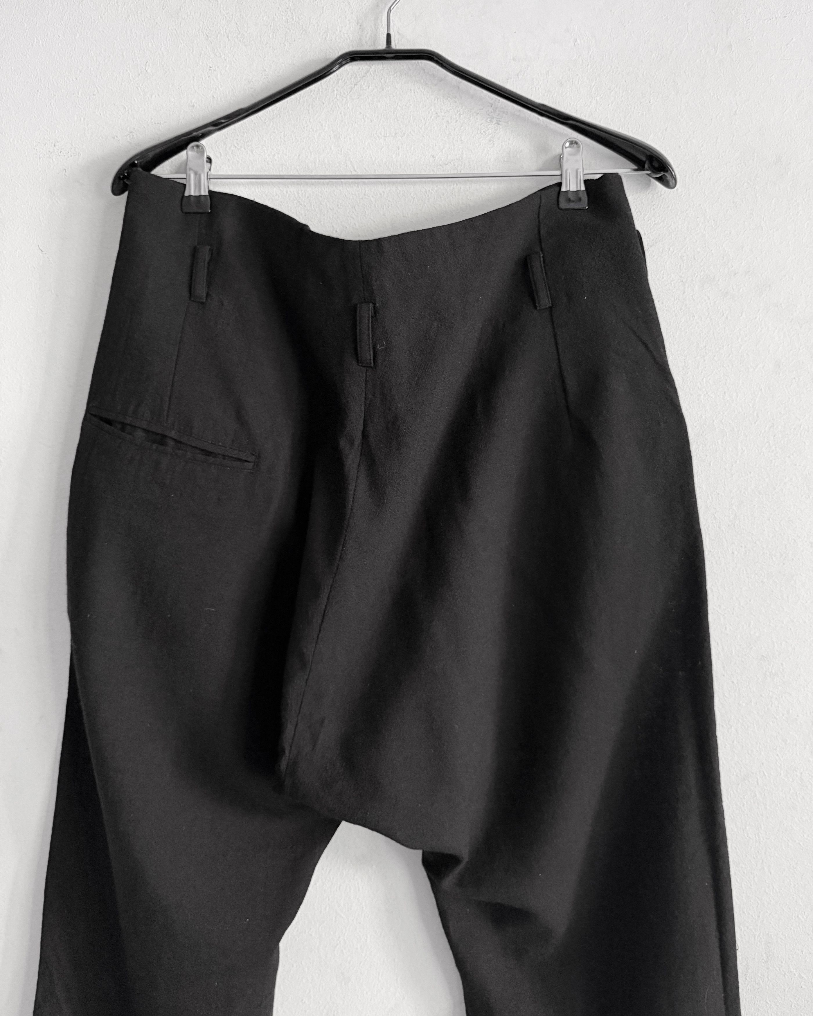 Damir Doma Wool Drop Crotch Zip Sarouel Trouser Size US 32 / EU 48 - 5 Thumbnail