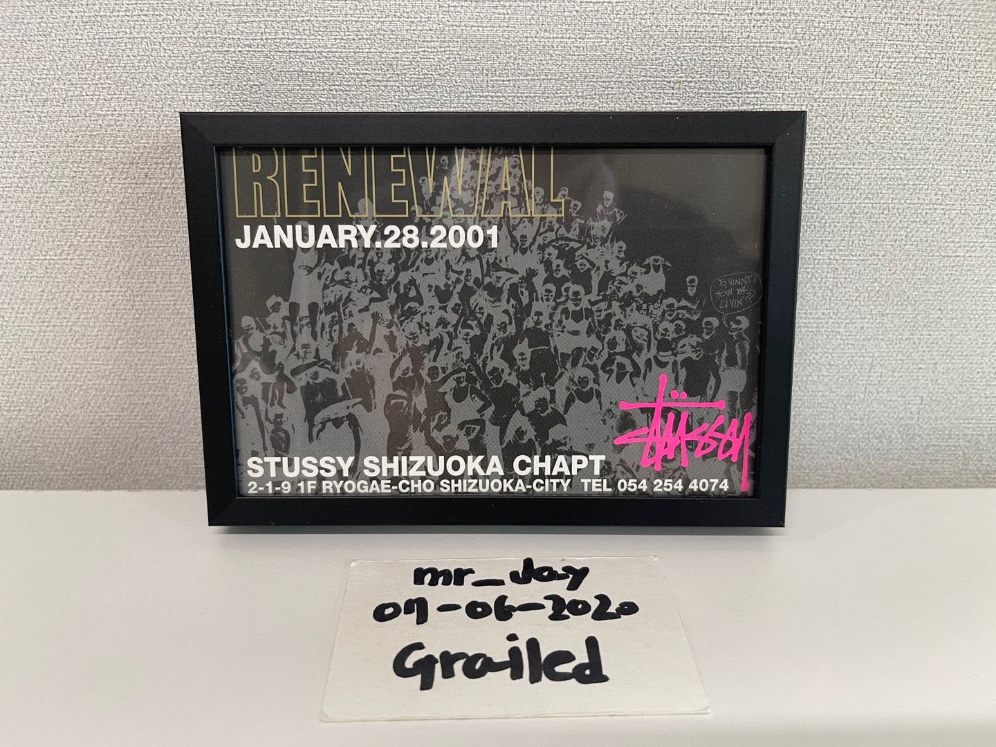 Stussy Stussy Shizuoka CHAPT art Postercards 2001 Size ONE SIZE - 3 Thumbnail