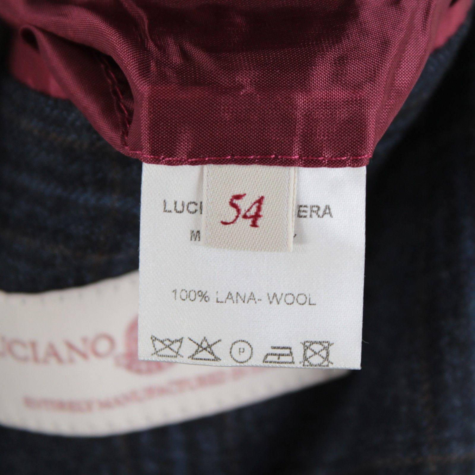 Luciano Barbera Luciano Barbera Sport Coat Size 44 US in Blue Size 44R - 8 Thumbnail