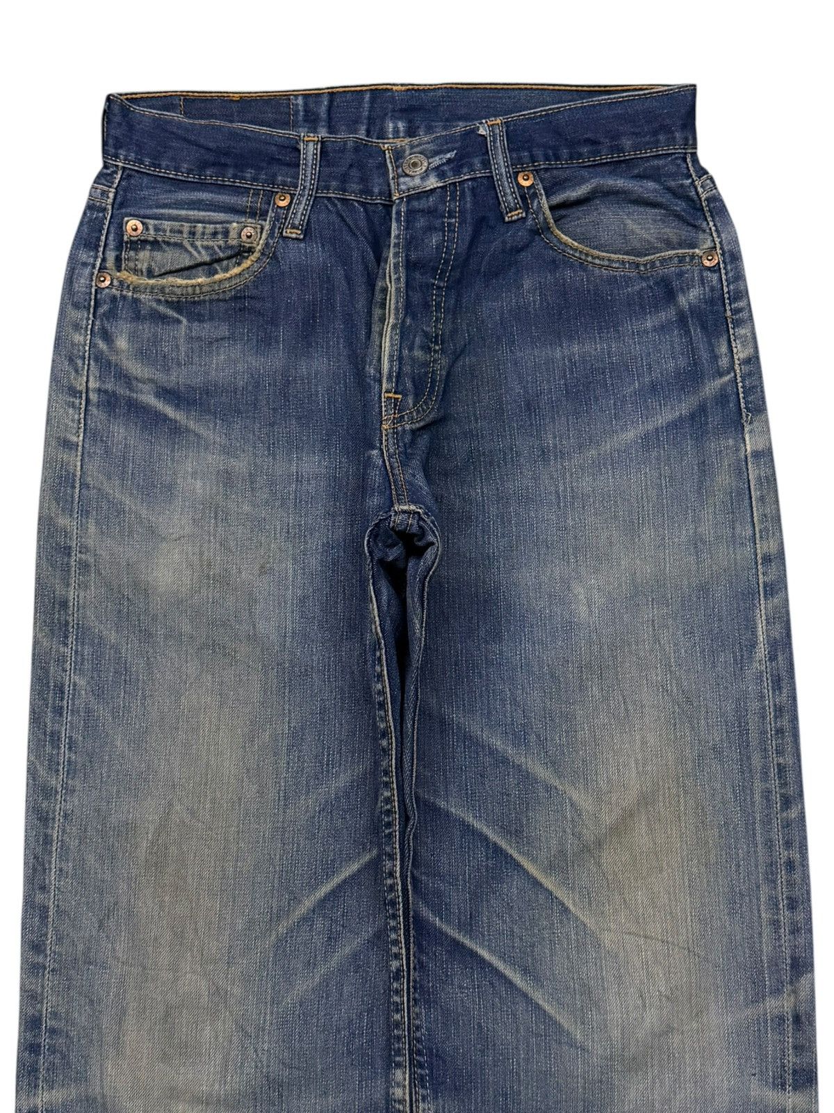 Levi's Vintage Levi’s 501 Japanese Denim Jeans | Straight Fit | W28 Size US 28 / EU 44 - 4 Thumbnail