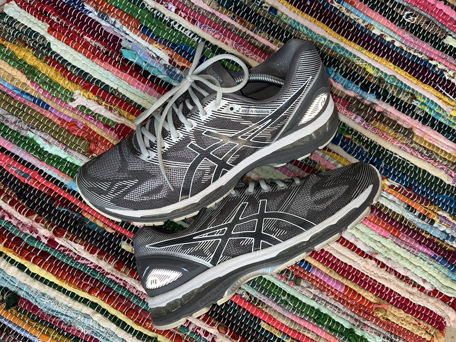 Asics × Japanese Brand Asics Gel Nimbus 19 sneaker runners nova ubs kiko kayano Size US 10.5 / EU 43-44 - 11 Thumbnail