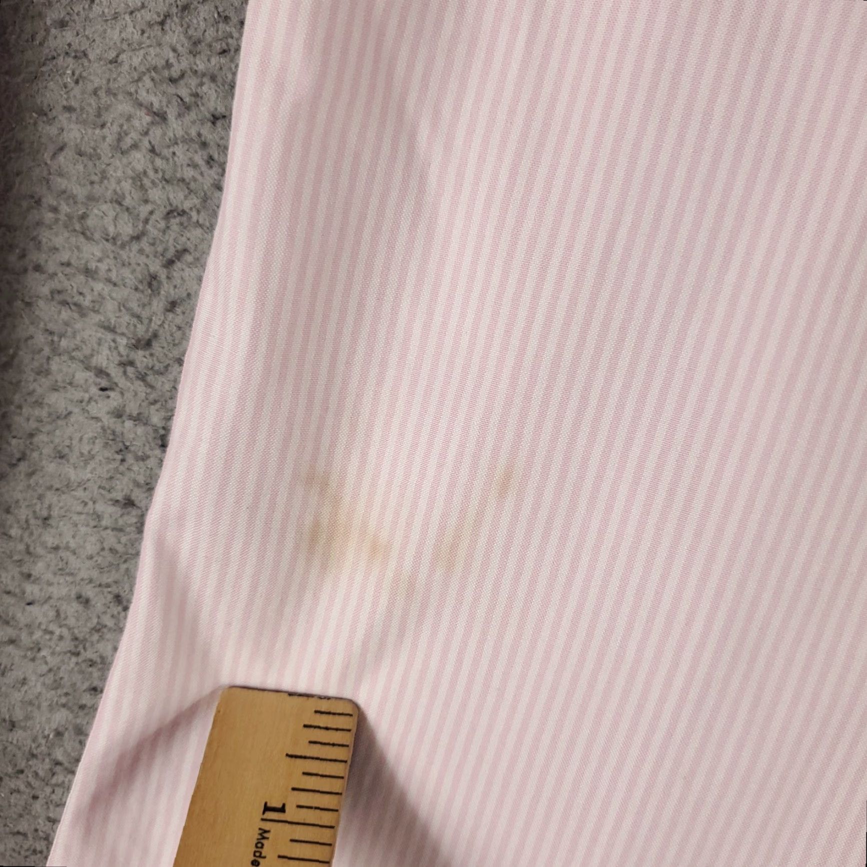 Brooks Brothers Brooks Brothers Dress Shirt Mens 16.5 Pink Striped Long Sleeve Button Up Regular Fit Size 42R - 3 Thumbnail