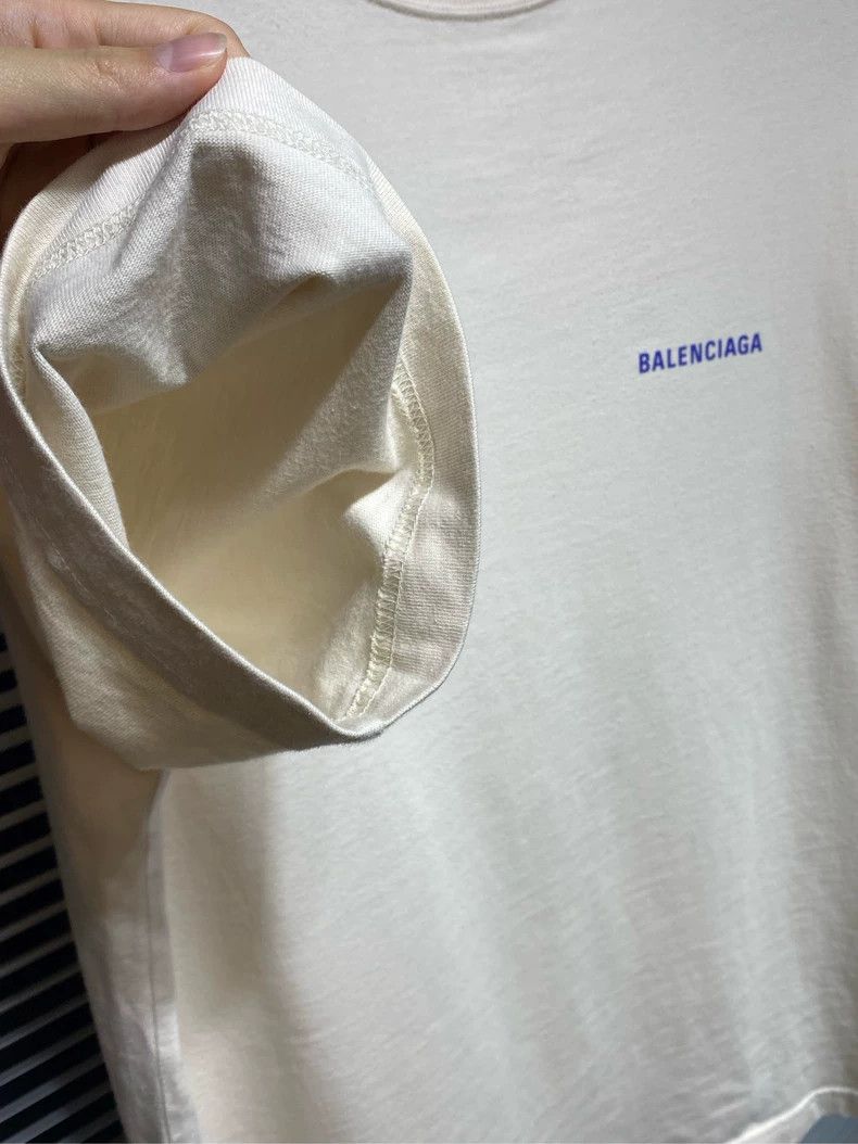 Balenciaga Balenciaga Letter printed logo short sleeves 2503-Nextarrow Size US S / EU 44-46 / 1 - 7 Thumbnail