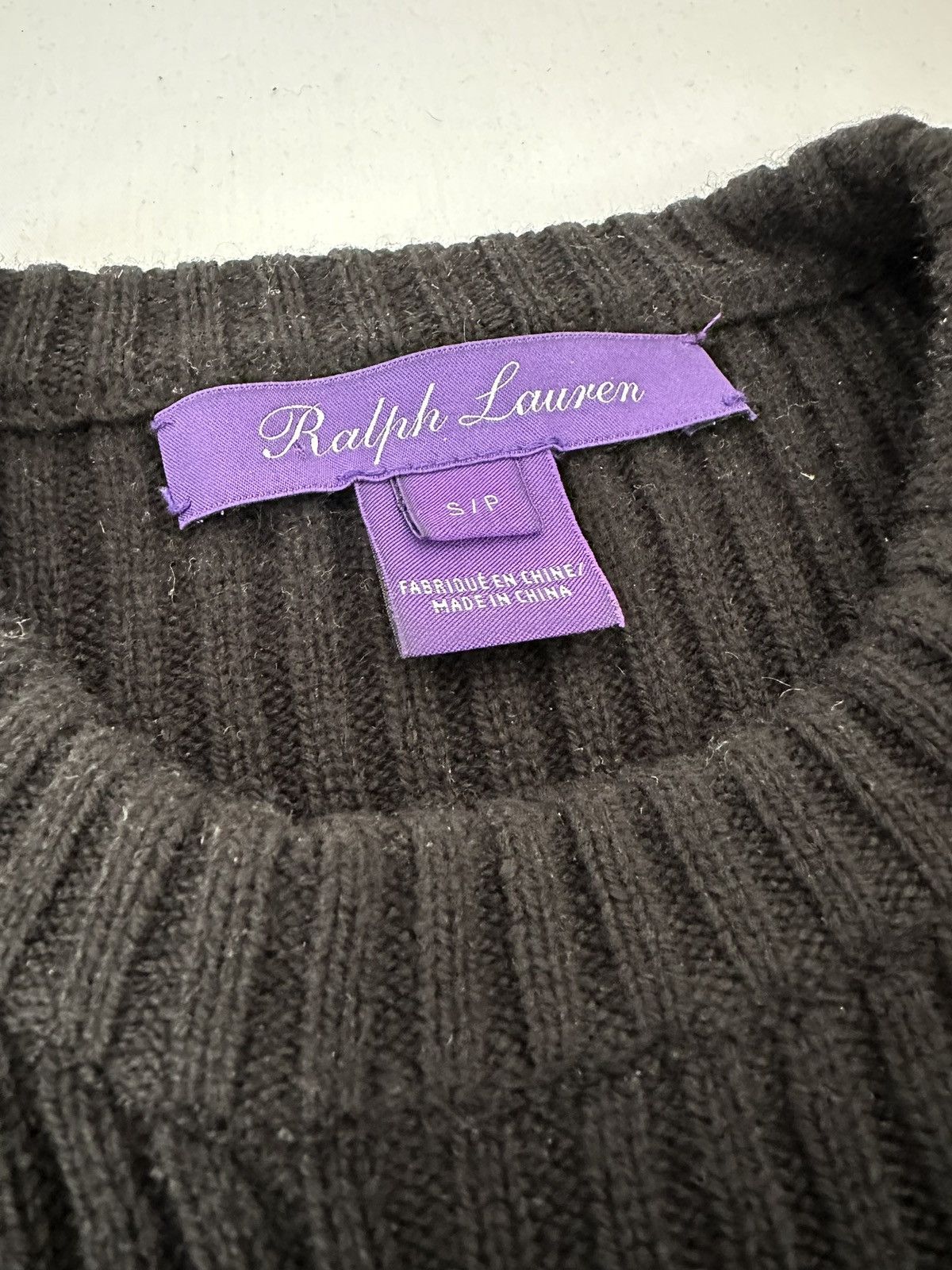 Ralph Lauren Purple Label Ralph Lauren Purple Label 100% Cashmere sweater Size US S / EU 44-46 / 1 - 2 Thumbnail