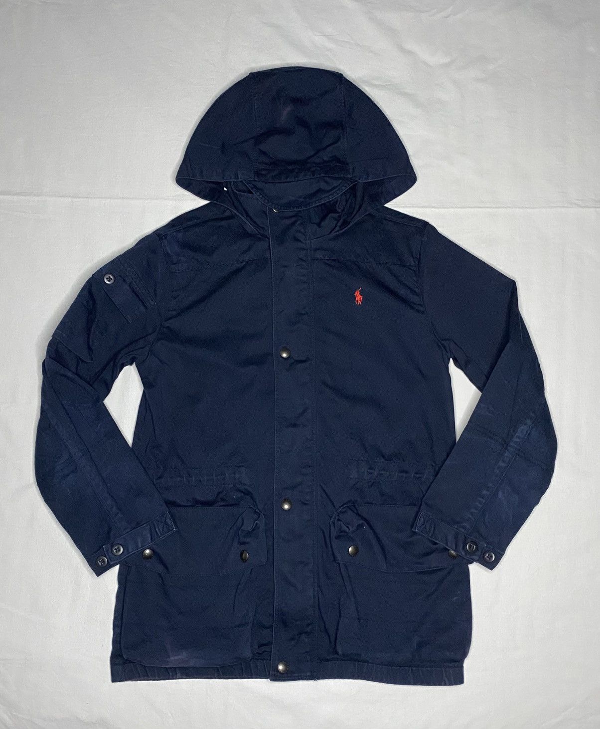 Polo Ralph Lauren Polo Ralph Lauren Navy Military Jacket 10-12 Boys Youth Coat Size US XS / EU 42 / 0 - 1 Thumbnail