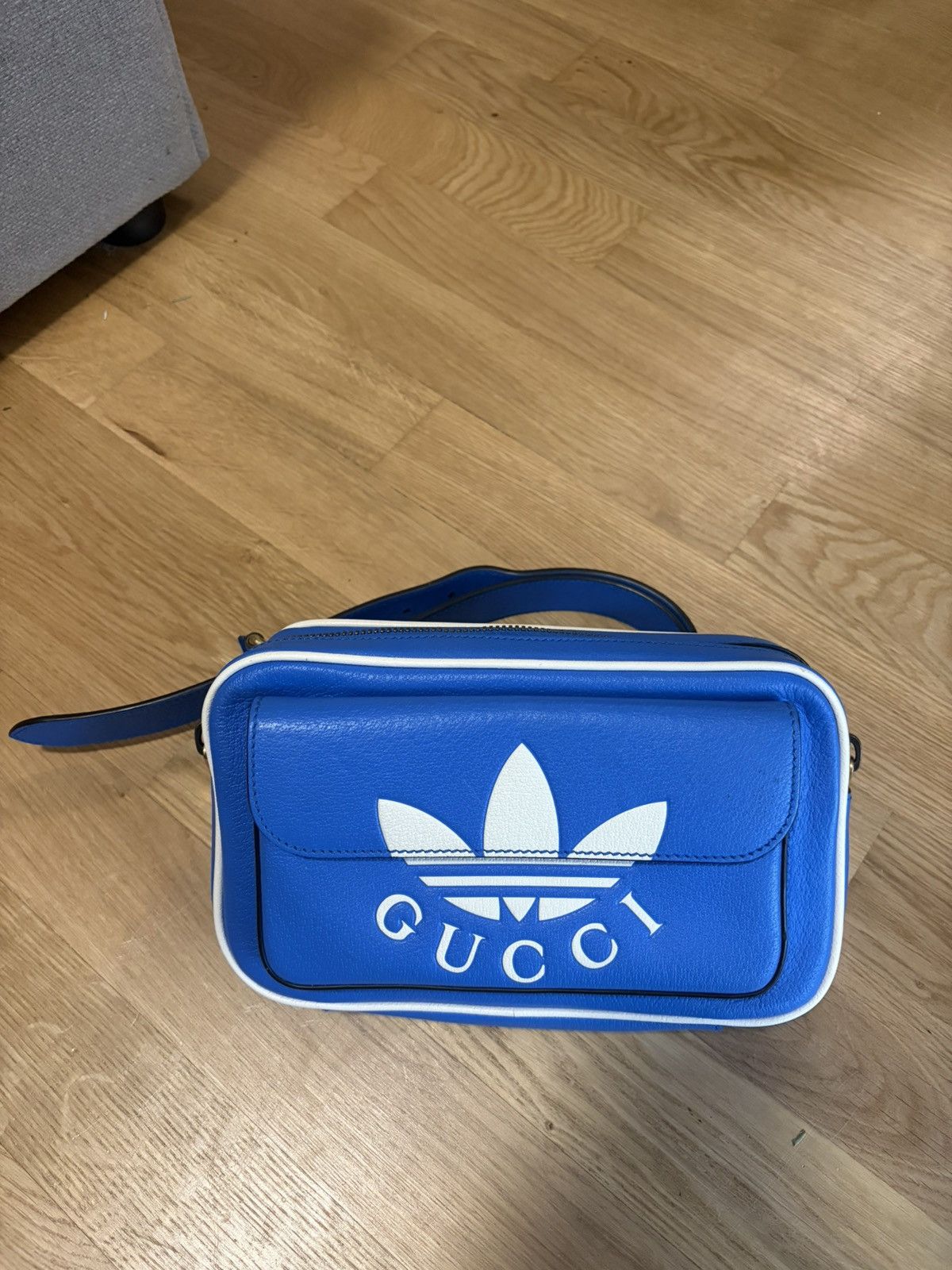 Adidas × Gucci * LIMITED * Gucci X Adidas Belt Bag in Leather Size ONE SIZE - 1 Thumbnail