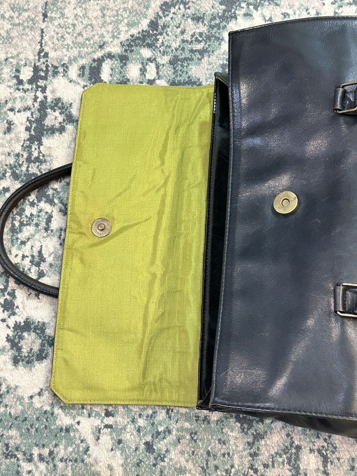 Jean Paul Gaultier Vintage Jean Paul Gaultier Red Rose Leather Bag Size ONE SIZE - 10 Thumbnail