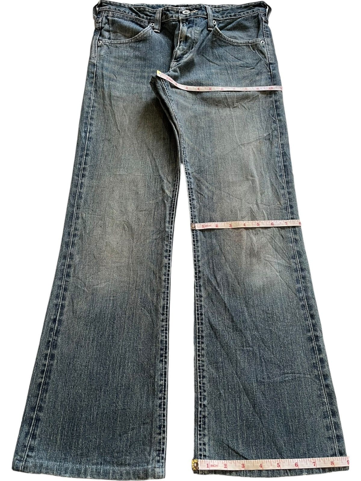 Wrangler Vintage Wrangler Flared Mud Wash Style Jeans Size US 31 - 13 Thumbnail