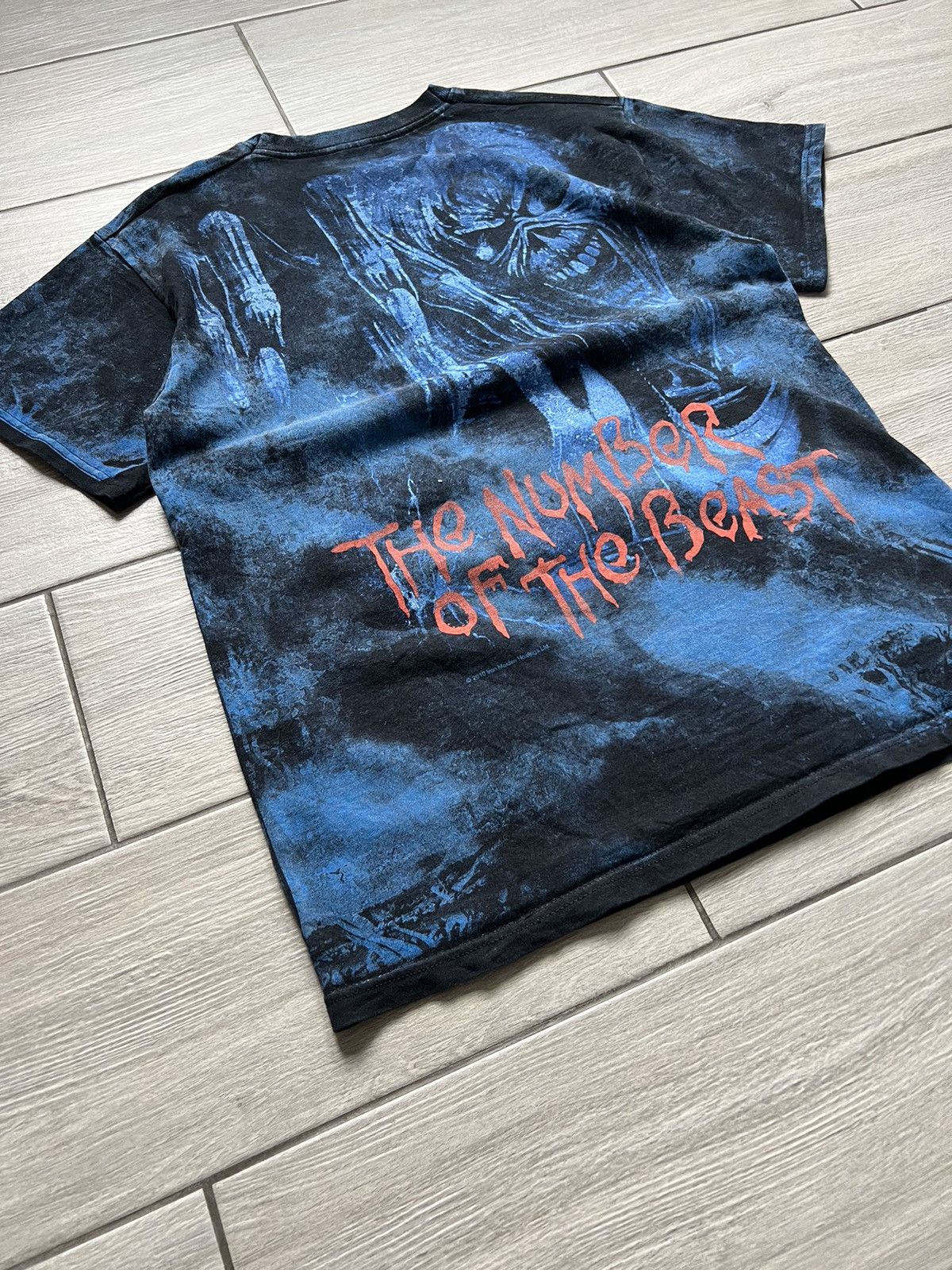Band Tees × Iron Maiden × Vintage Iron Maiden 2010 Vntage T-shirt Printed Boxy Size US L / EU 52-54 / 3 - 10 Thumbnail