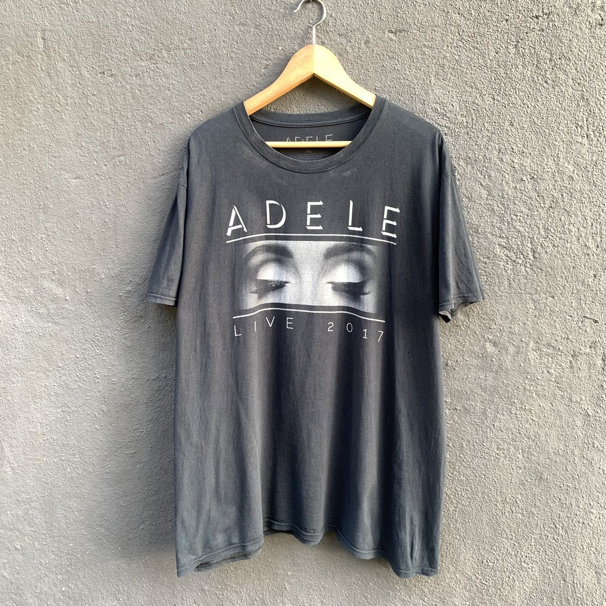 Thrashed faded adele live tour tee