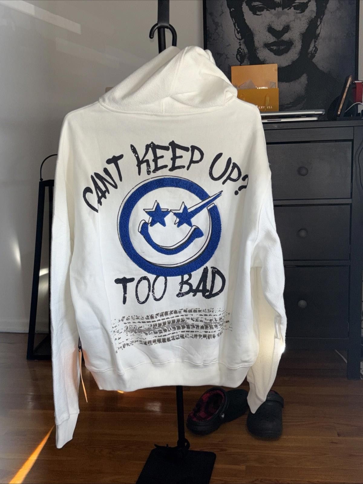 Civilized Civilized Don’t Get Left Behind White Hoodie Size Small NWT Size US S / EU 44-46 / 1 - 2 Thumbnail