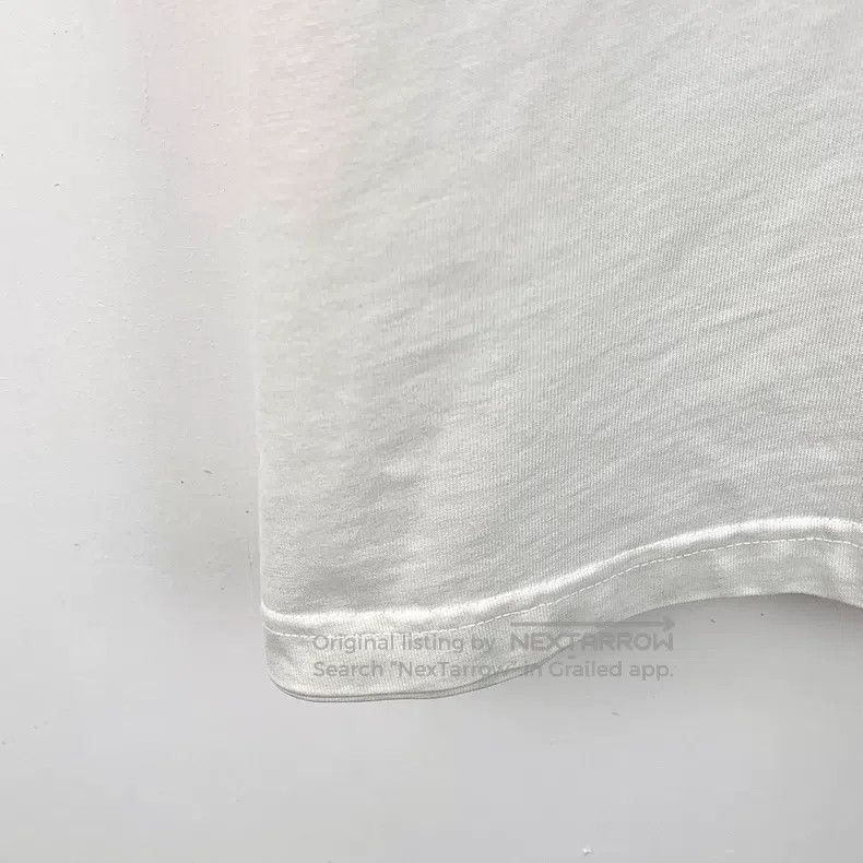 Balenciaga Balenciaga White Logo Letter Printed Round Neck Short Slee Size US XS / EU 42 / 0 - 5 Thumbnail