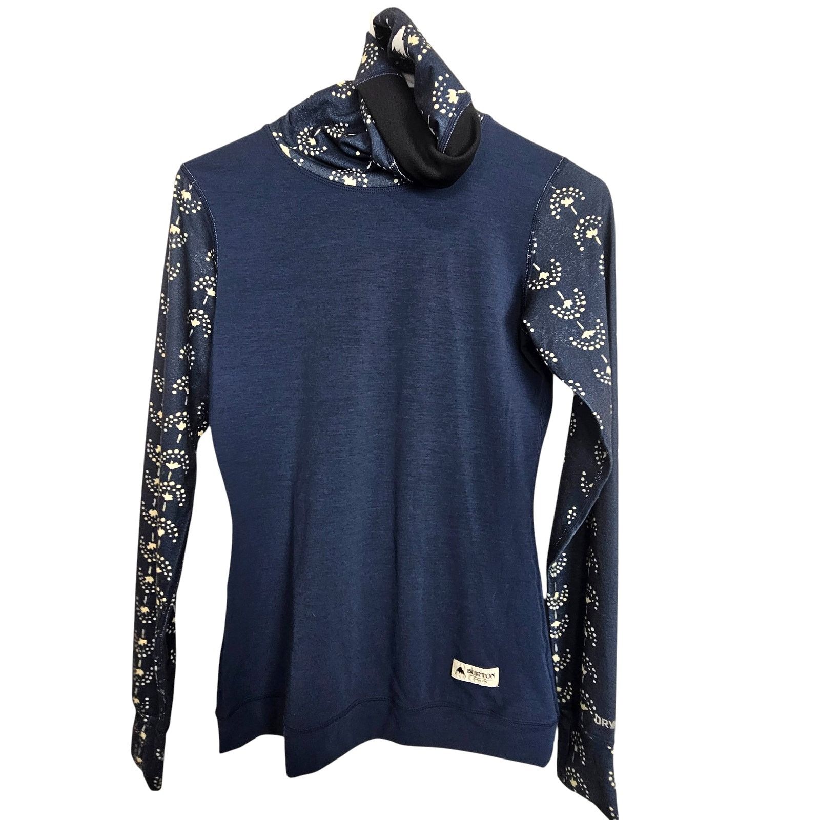 Burton Burton Dryride Womens Athletic Turtleneck Base Layer Shirt Size XS / US 0-2 / IT 36-38 - 1 Thumbnail