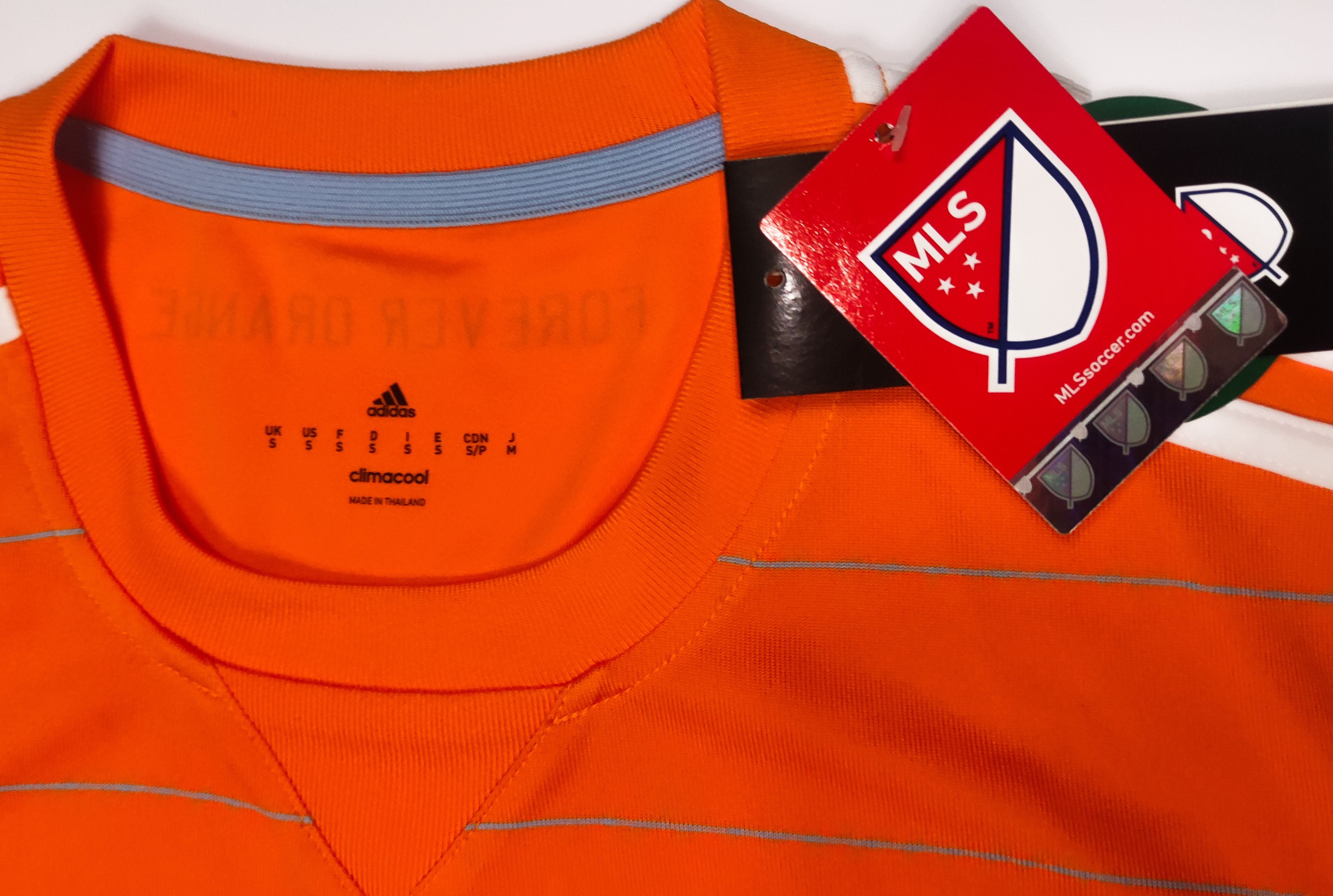Adidas BNWT Houston Dynamo 2017 2018 Adidas Home Shirt Size US S / EU 44-46 / 1 - 3 Thumbnail