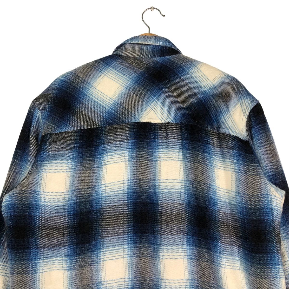Flannel 🔥VINTAGE FLANNEL SHIRT JACKET SHEARLING LUCUPE ISSEY MIYAKE Size US M / EU 48-50 / 2 - 9 Thumbnail