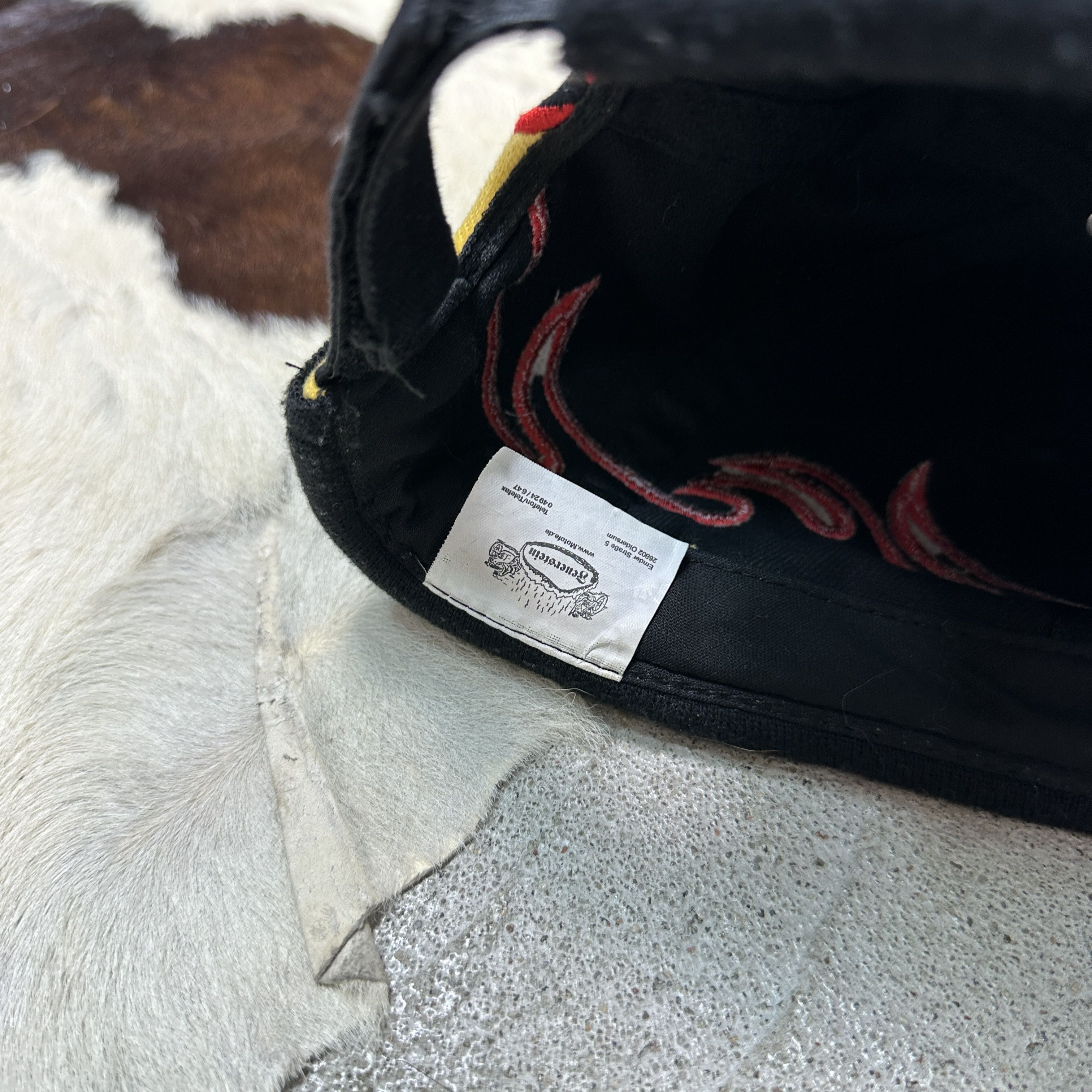 Vintage Vintage Streetwear Skater Hip Hop Flames Hat Y2K Size ONE SIZE - 3 Thumbnail