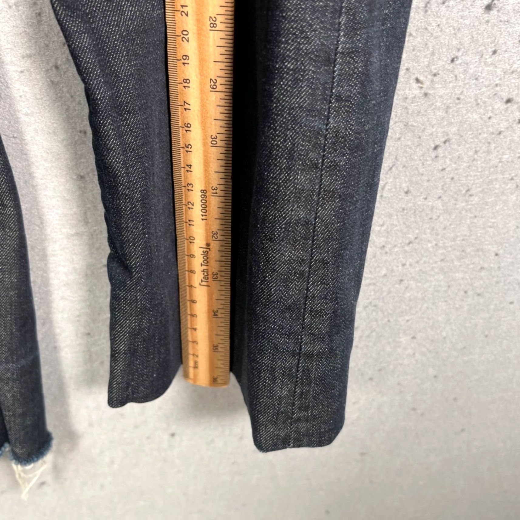 Vintage We The People Womens Jeans Bootcut 5-Pocket Design Dark Wash Size 29 Blue Denim Stretch Cotton Lycra Size 29" - 7 Thumbnail