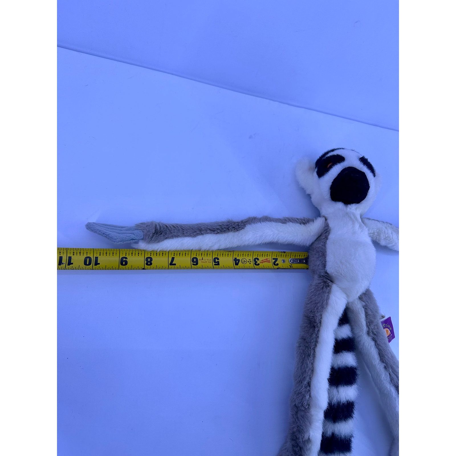 & Other Stories Ring Tailed Lemur Stuffed Animal Plush Tangerine Press Size ONE SIZE - 10 Thumbnail