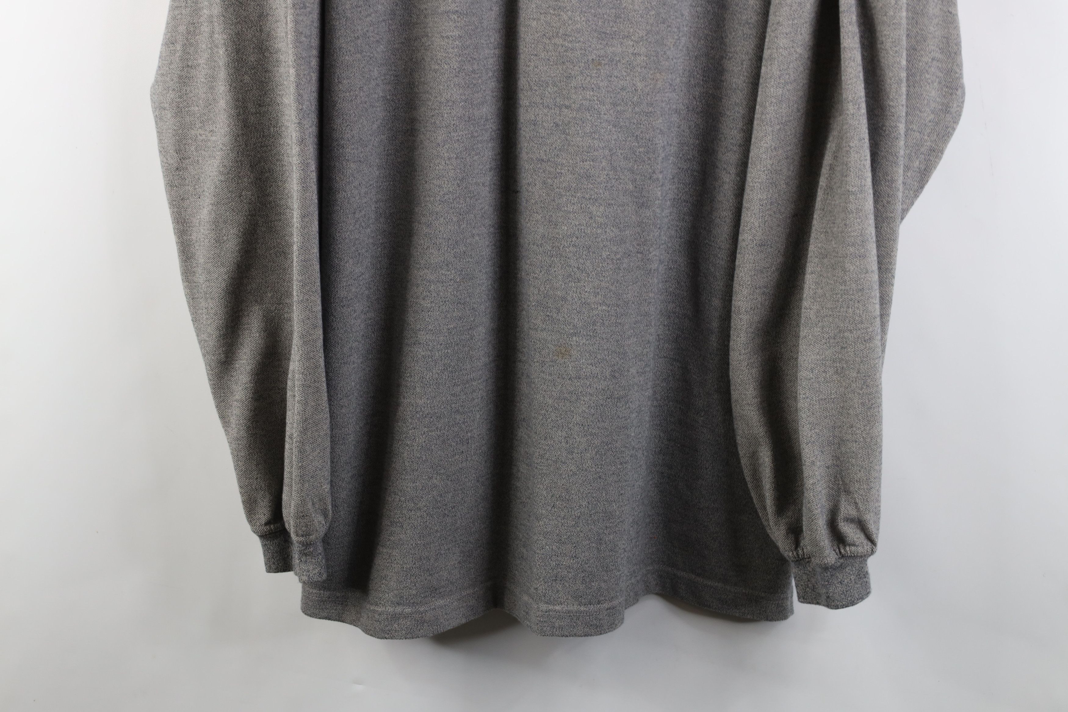 Vintage Vintage 90s Streetwear Knit Long Sleeve Rugby Polo Shirt Size US XL / EU 56 / 4 - 3 Thumbnail