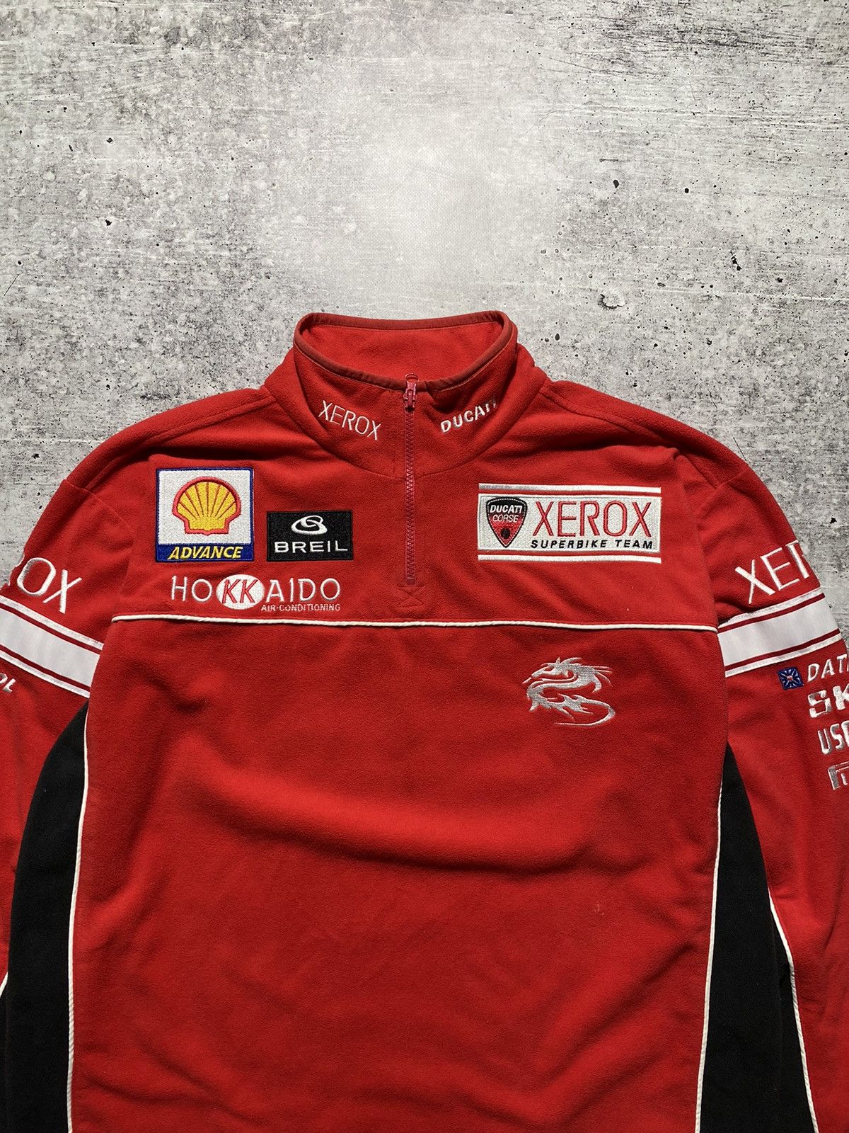 Vintage DUCATI VINTAGE RACING FLEECE Size US L / EU 52-54 / 3 - 4 Thumbnail