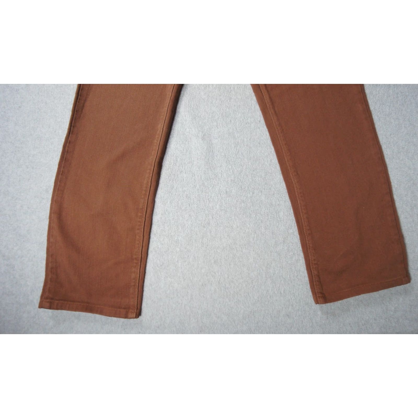 Mott & Bow Mott & Bow Jeans Mens 32x28 Brown Mercer Slim Stretch Twill Casual Jeans Pants Regular Straight Size US 32 / EU 48 - 3 Thumbnail