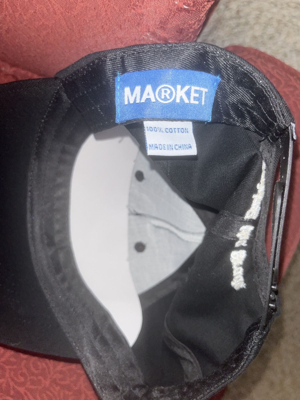 Market ‘Making The Grade’ Bear - 5 Panel Hat Size ONE SIZE - 3 Thumbnail
