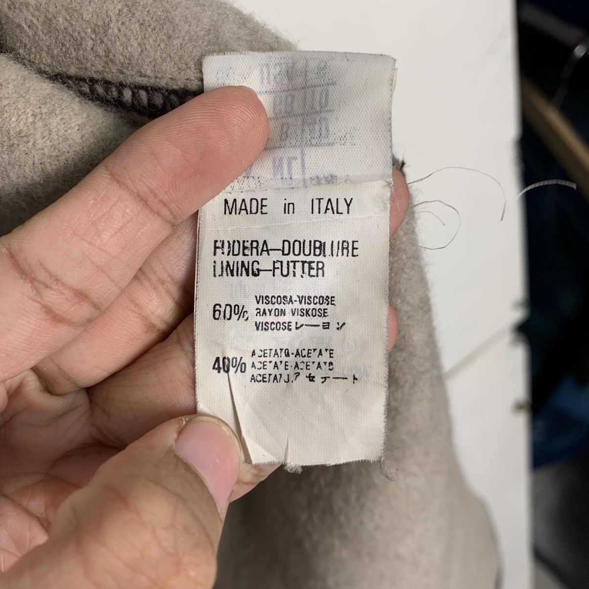 Laura Biagiotti Risposte By Laura Biagiotti Buttonless Overcoat Size M / US 6-8 / IT 42-44 - 16 Thumbnail