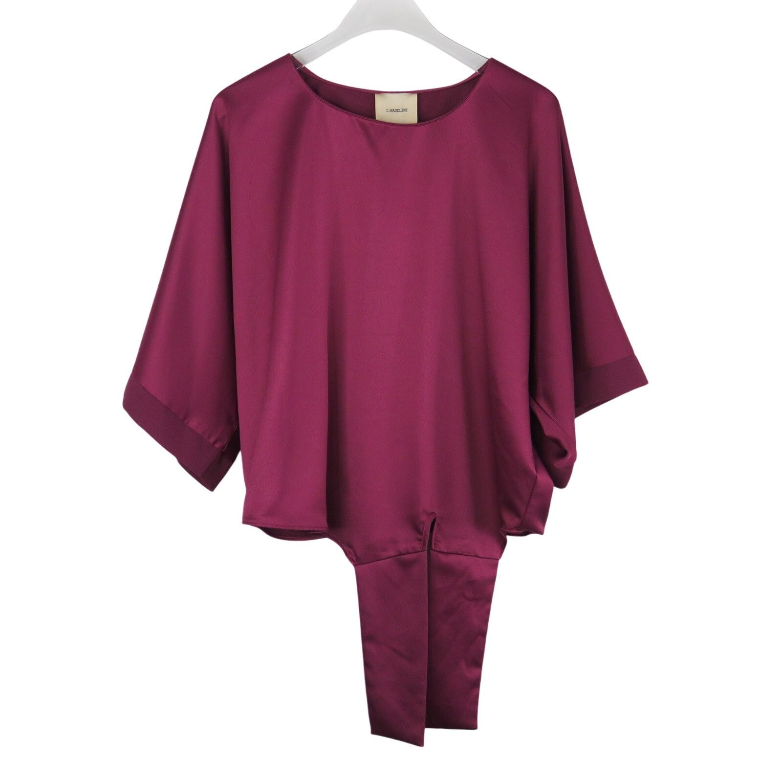 Other Lulus Mixology Purple Satin Tie-Front Purple Satin Blouse XS Size XS / US 0-2 / IT 36-38 - 6 Thumbnail