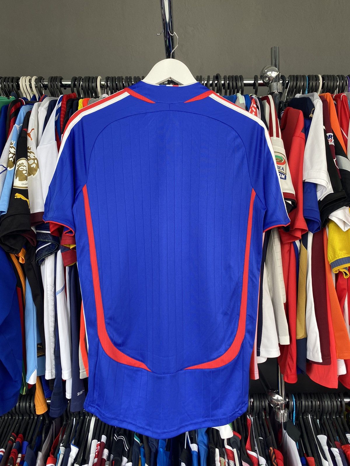 Adidas 2006/07 ADIDAS FRANCE HOME KIT SOCCER FOOTBALL JERSEY SHIRT Size US S / EU 44-46 / 1 - 2 Thumbnail