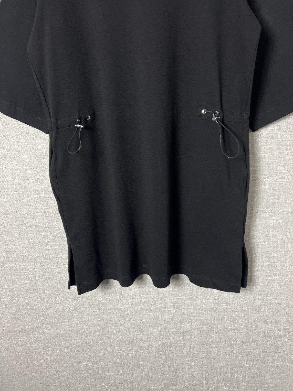 Off-White × Virgil Abloh Off-White Virgil Abloh Logo Coulisse T-Shirt Dress In Black Size M / US 6-8 / IT 42-44 - 10 Thumbnail
