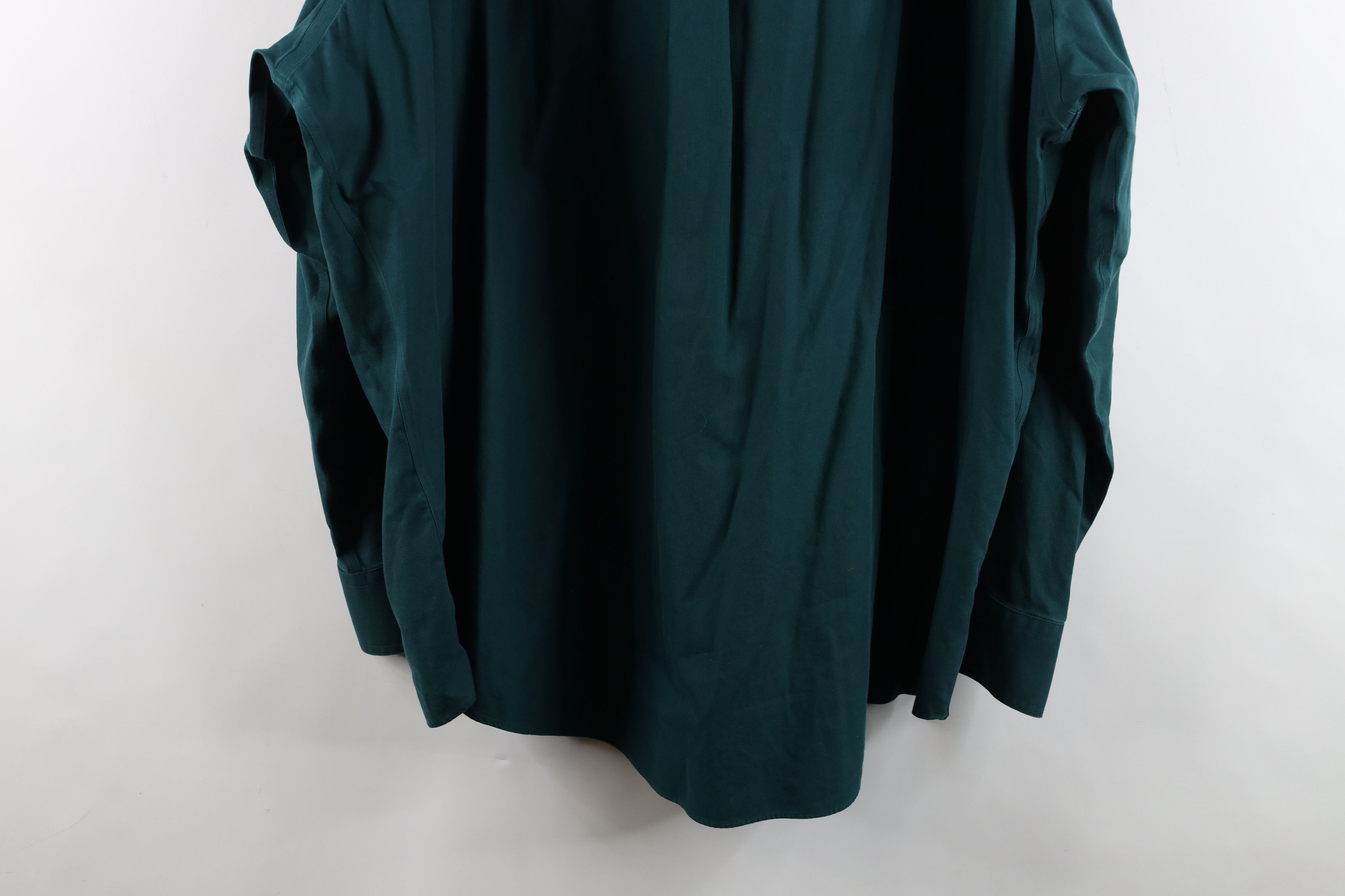Cabelas Vintage Cabelas Blank Heavyweight Collared Button Down Shirt Size US XXL / EU 58 / 5 - 12 Thumbnail