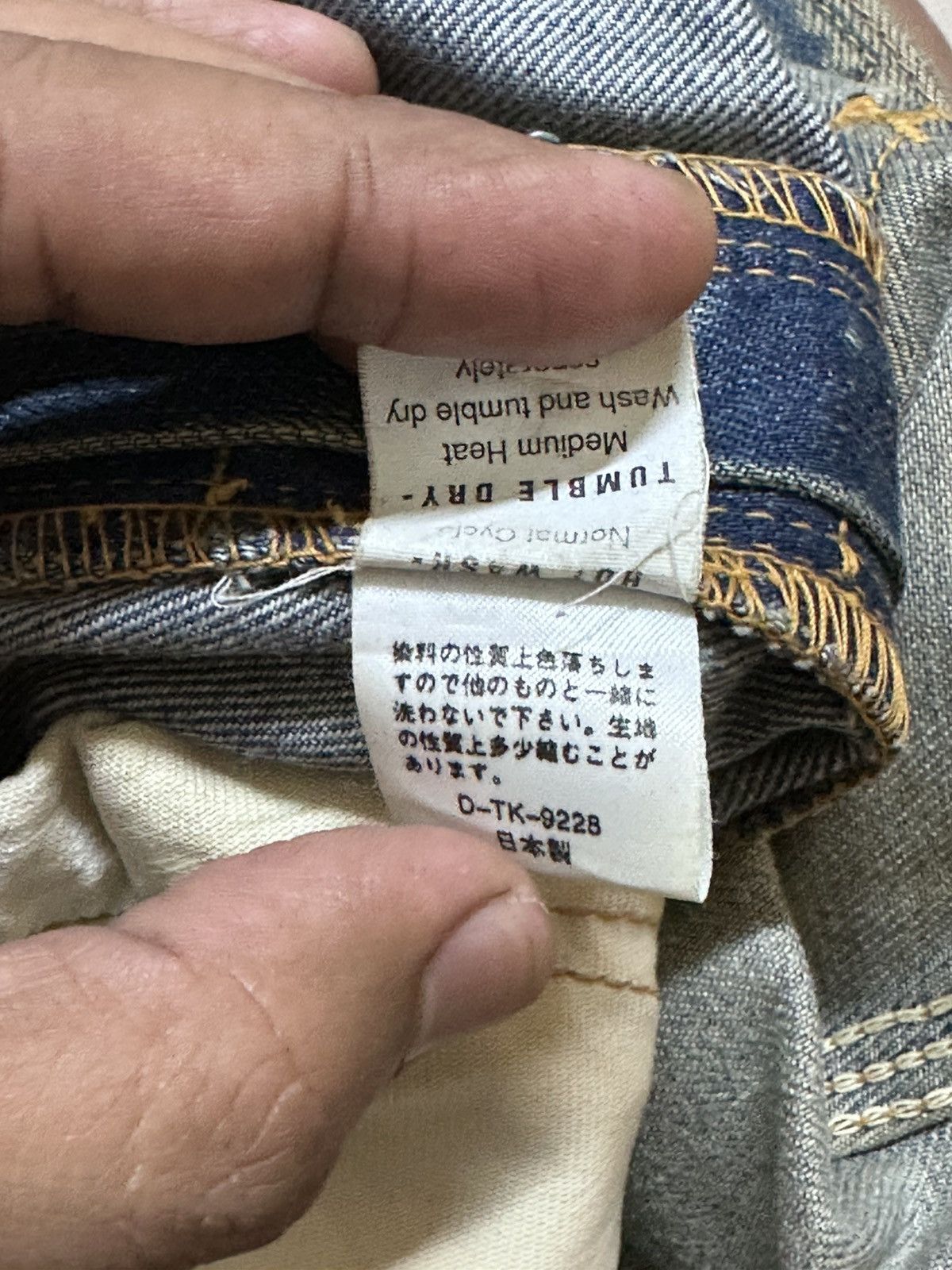 Lee Vintage Lee Union Made Selvedge Mudwash Distressd Denim Size US 32 / EU 48 - 14 Thumbnail