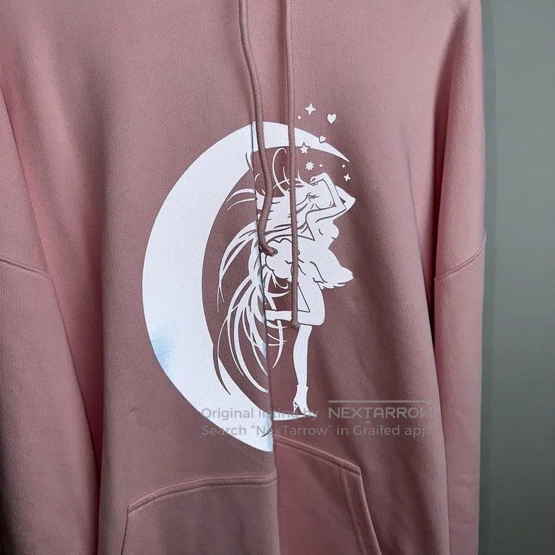 Vetements Vetements Sailor Moon night glow reflective pink hoodie Size US XS / EU 42 / 0 - 3 Thumbnail