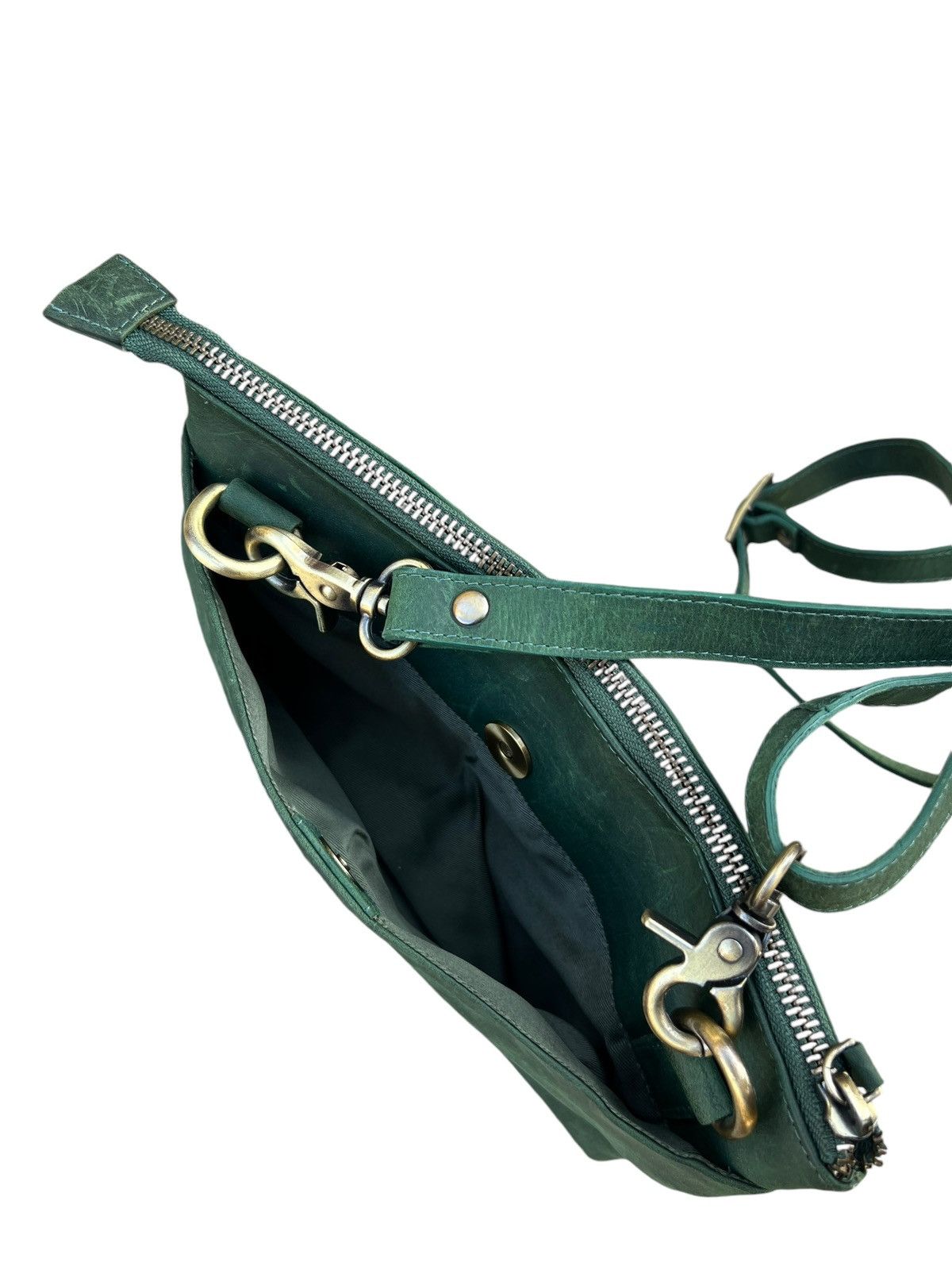 Leather Hallelujah Japan Scratches Patina Leather Sacoche Bag Size ONE SIZE - 20 Thumbnail