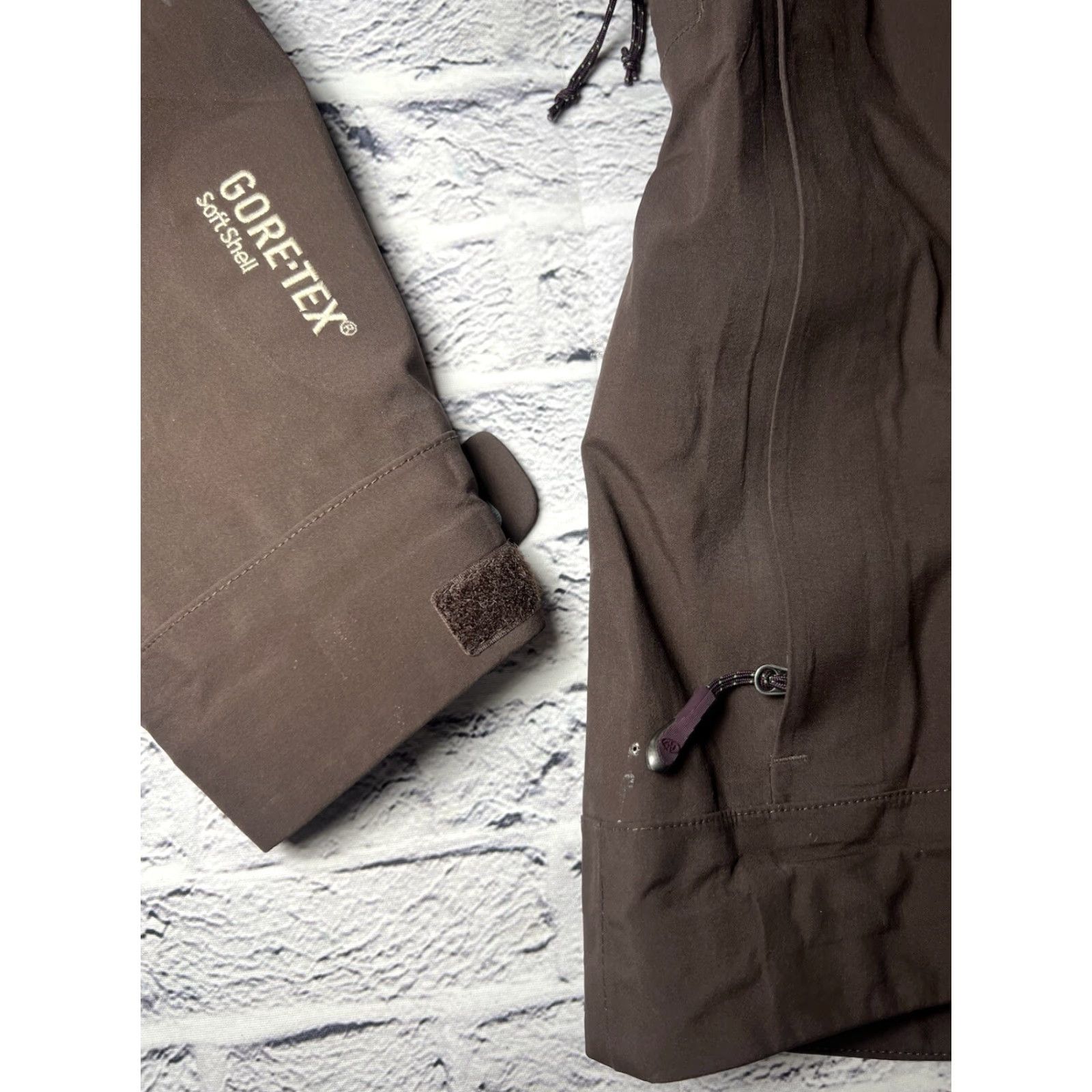 Vintage Cloudveil Jacket Womens M Soft Shell Goretex Wind-Resistant Pockets Full Zip Collared Logo Goretex Model Outdoor Ski Coat 90s? Size M / US 6-8 / IT 42-44 - 2 Thumbnail