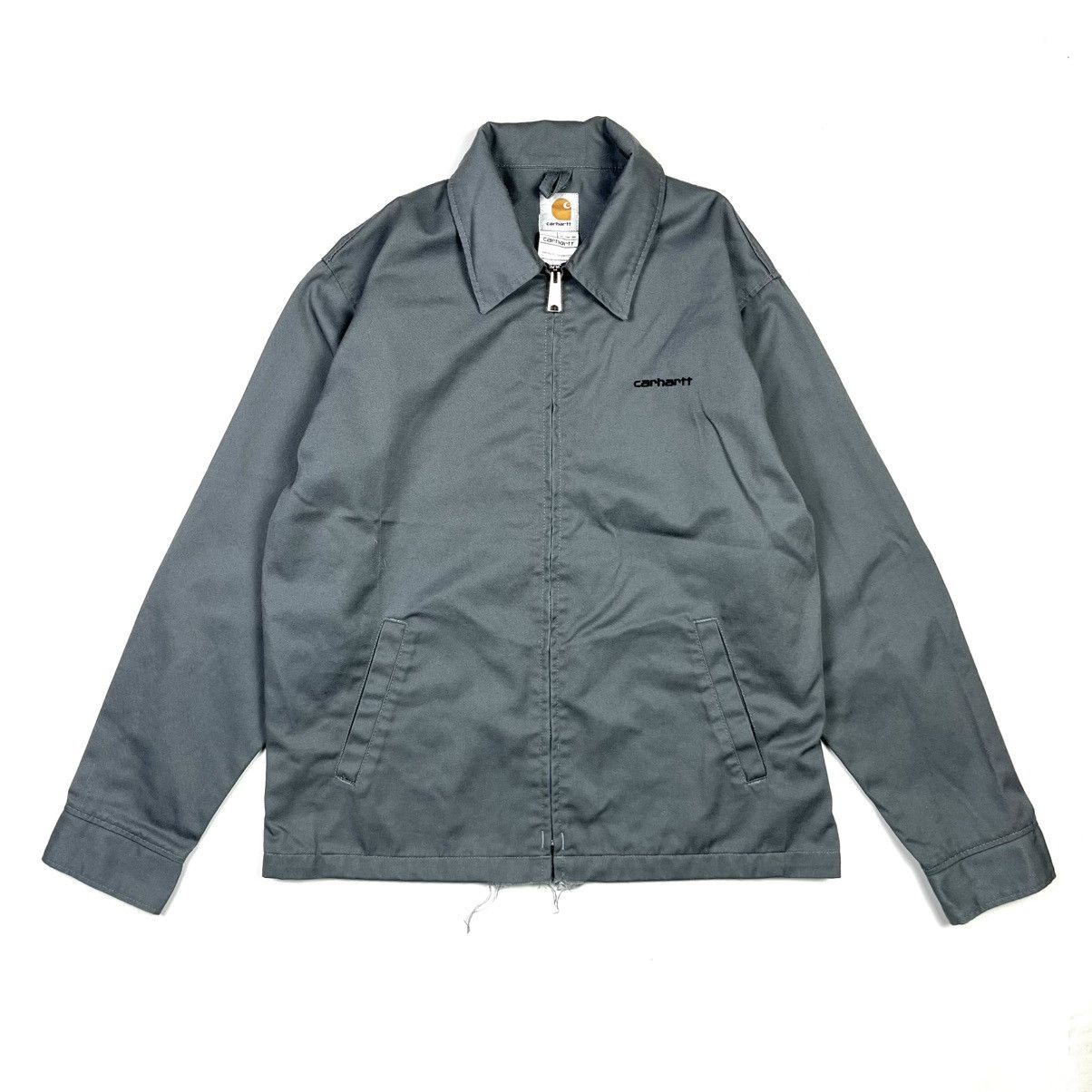 Carhartt × Vintage Carhartt Work Detroit Vintage Jacket Streetwear Grey Size US M / EU 48-50 / 2 - 1 Thumbnail