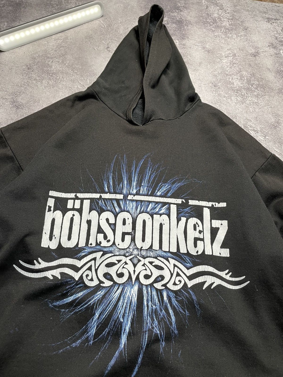 Band Tees Vintage Bohse Onkelz 90s Merch Tour Black Graphic Hdy Size US L / EU 52-54 / 3 - 4 Thumbnail