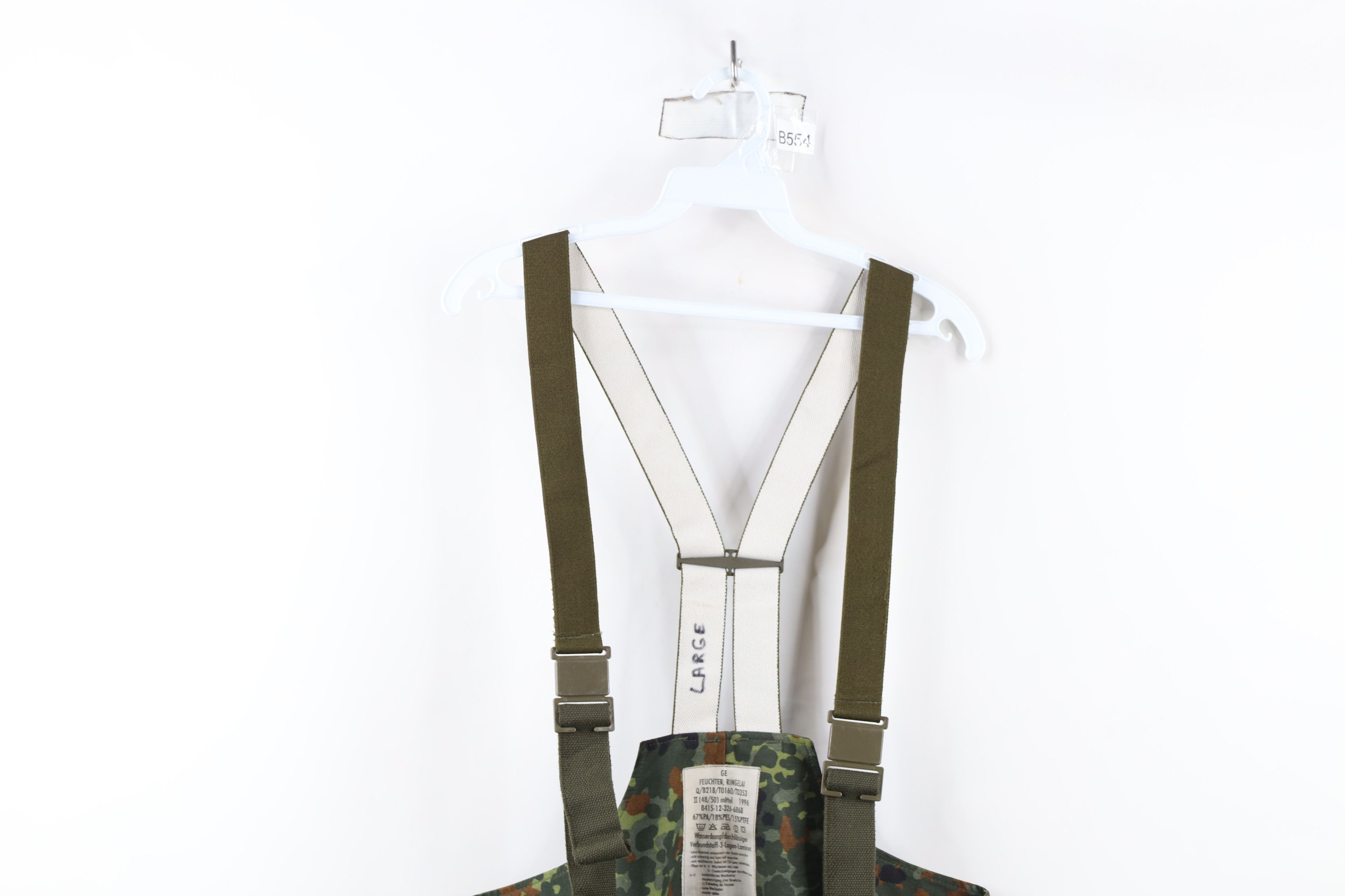 Vintage Vintage 90s Goretex German Military Camouflage Overalls Size US 36 / EU 52 - 2 Thumbnail