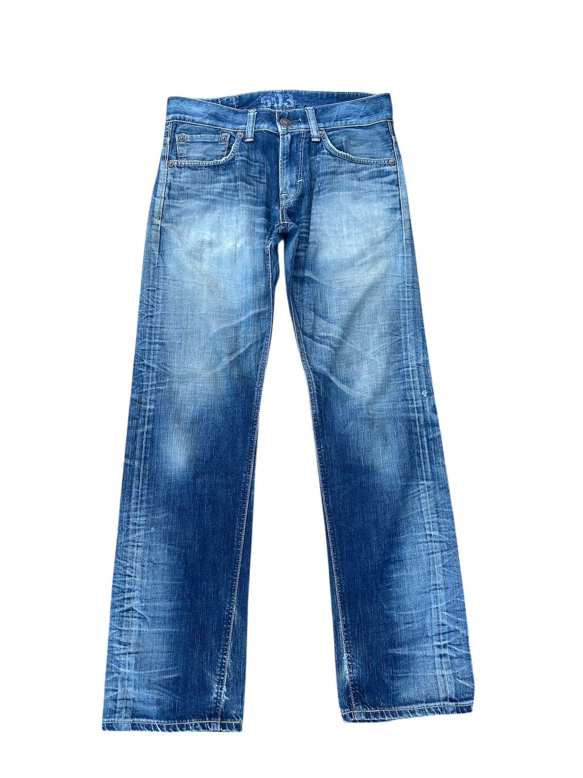 Edwin 💥Crazyyy Edwin Blue Trip FLARE 503 Japan Denim Size US 32 / EU 48 - 1 Thumbnail
