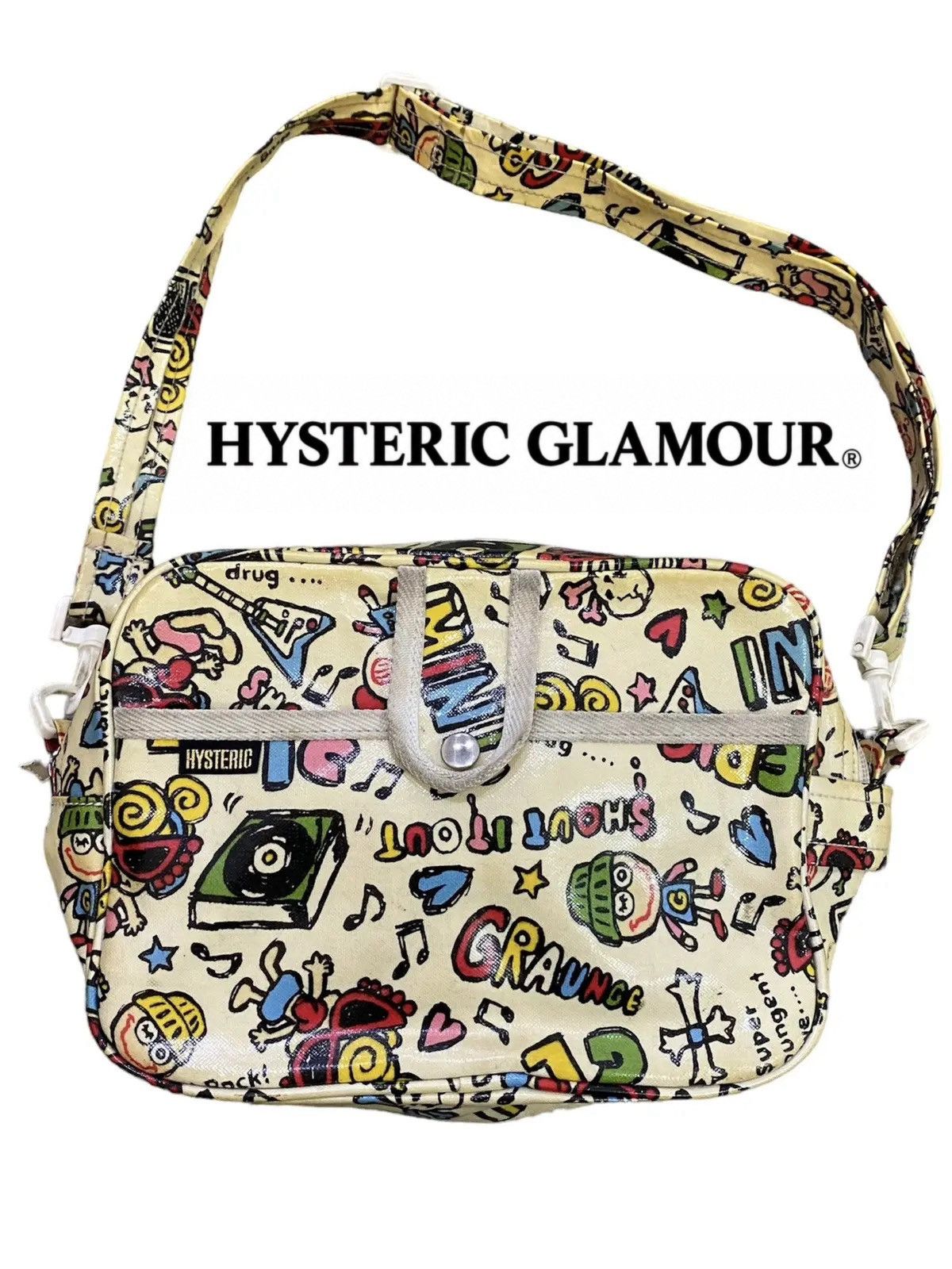 Hysteric Glamour Vintage Hysteric Full Print Shoulder Bag Size ONE SIZE - 1 Thumbnail