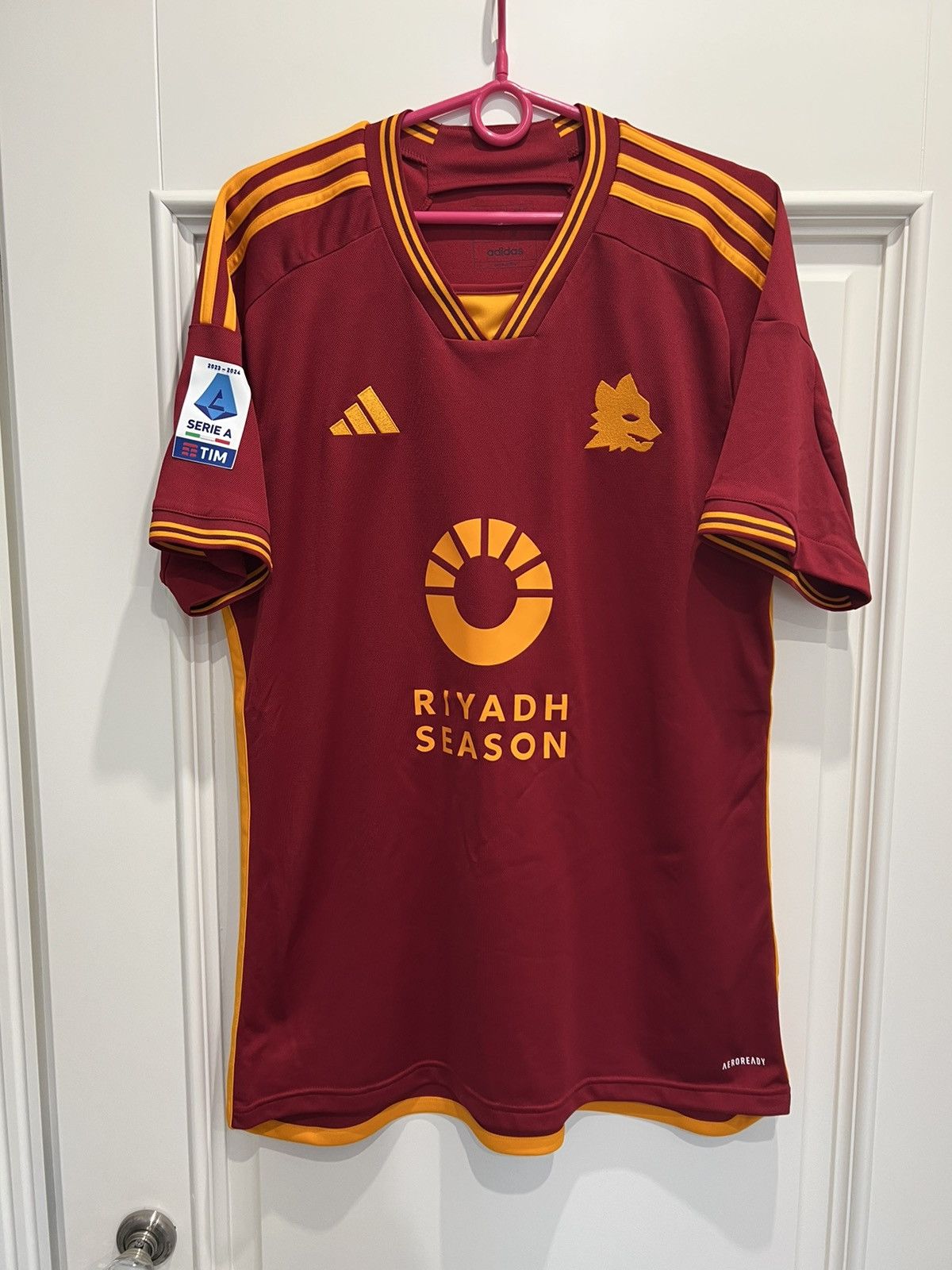 Adidas As Roma adidas Dybala Jersey soccer italian Calcio Size US L / EU 52-54 / 3 - 7 Thumbnail