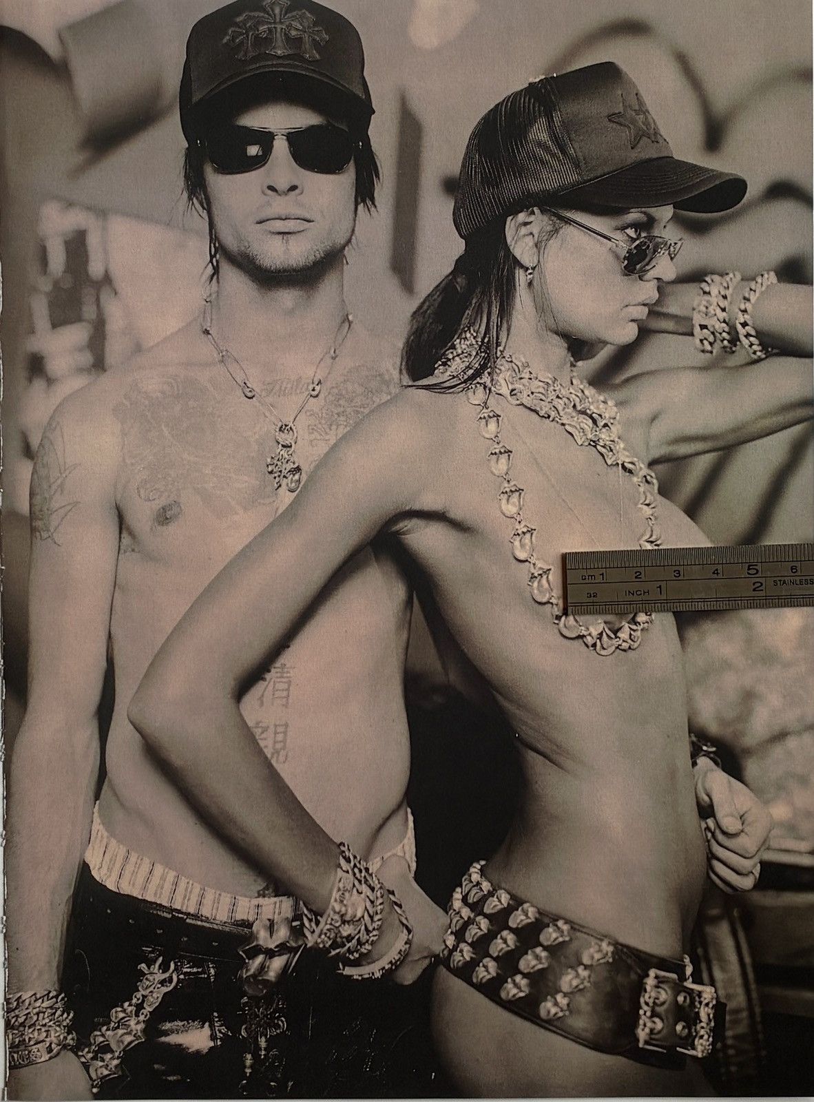 Chrome Hearts Chrome Hearts vintage photo boobs out 9x11 Poster framed Size ONE SIZE - 2 Thumbnail